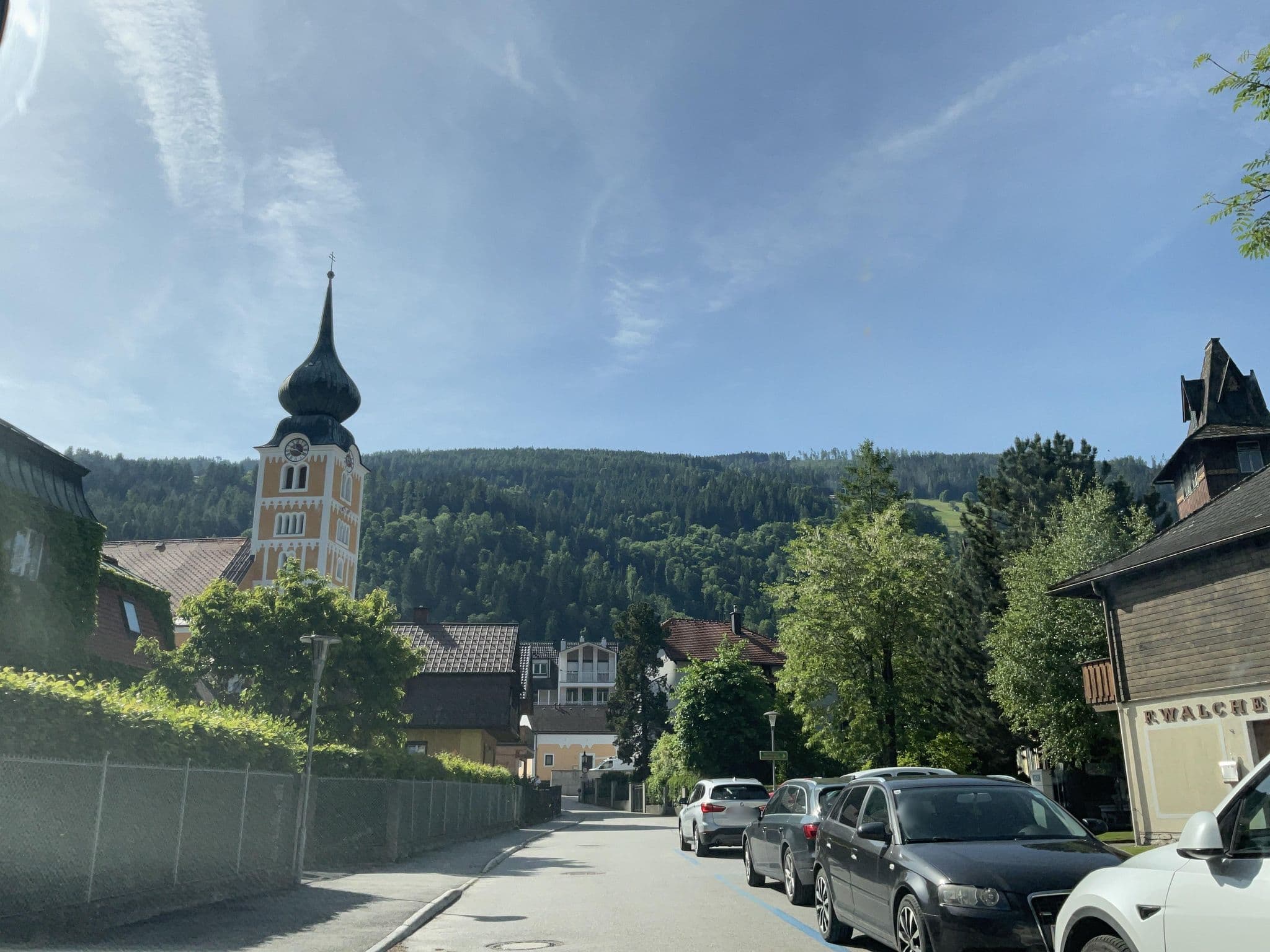 Street view near Haus Silent, Schladming
