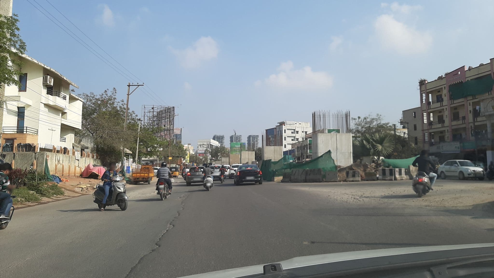 Street view near AVS Sweet Magic Gachibowli, Nārsingi — © rangas516 (CC BY-SA · Mapillary)