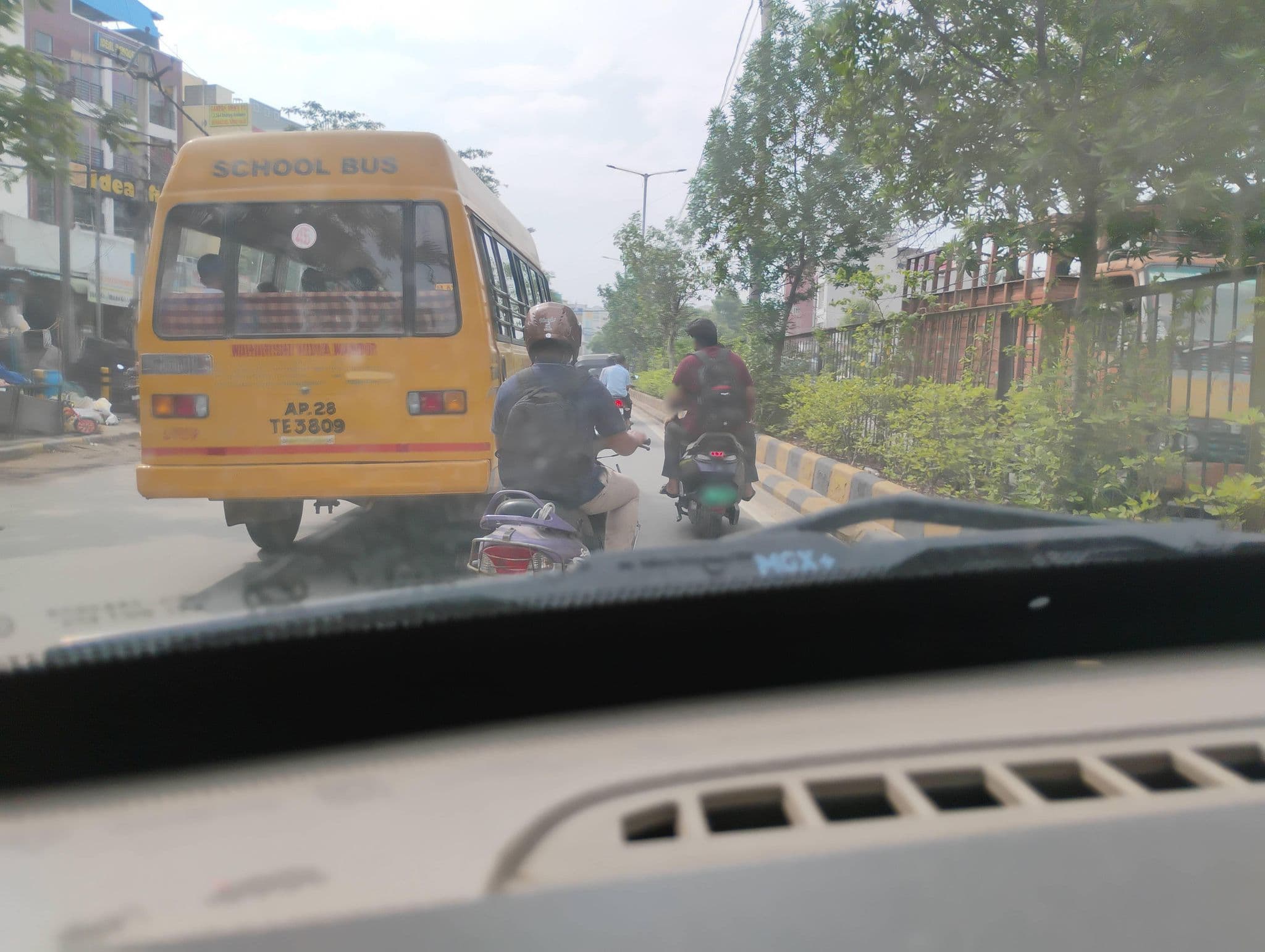 Street view near Hotel Grand Zeeshan Kalyani Biryani, Kukatpally — © Hema_Seema (CC BY-SA · Mapillary)