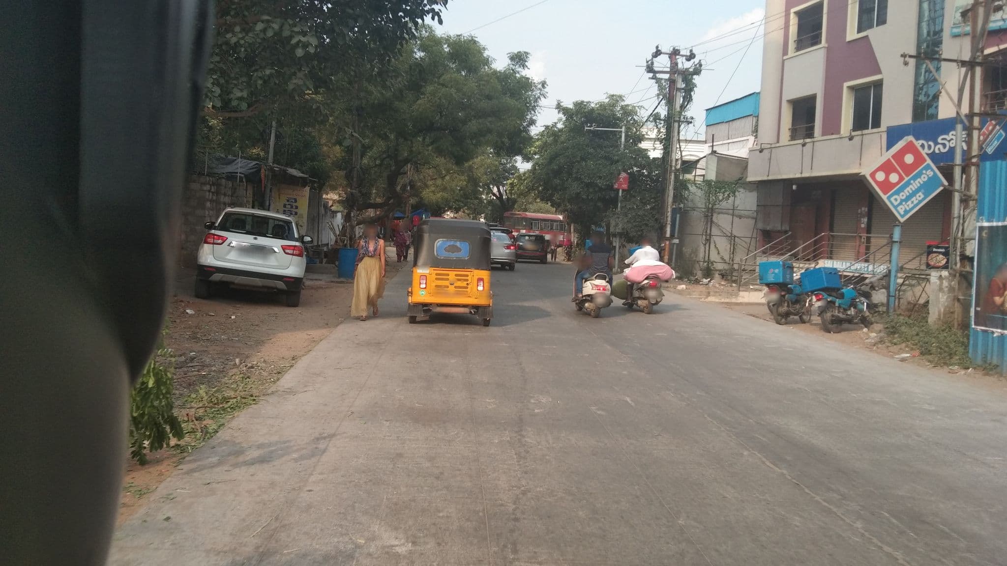 Street view near Paradise Kunas Guest House, Kukatpally — © suresh276 (CC BY-SA · Mapillary)