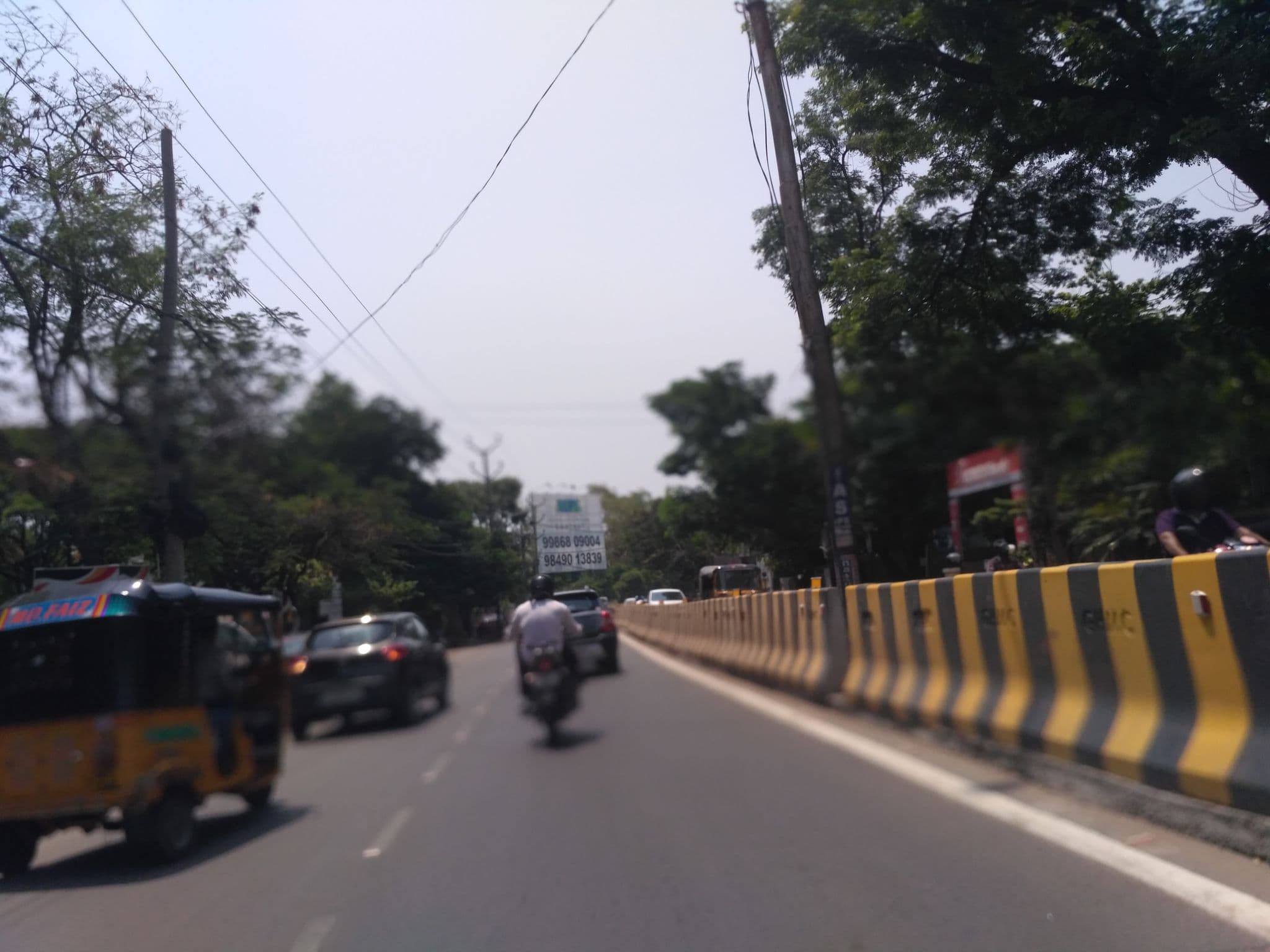 Street view near Fortune Vallabha, Hyderabad — © chethan (CC BY-SA · Mapillary)