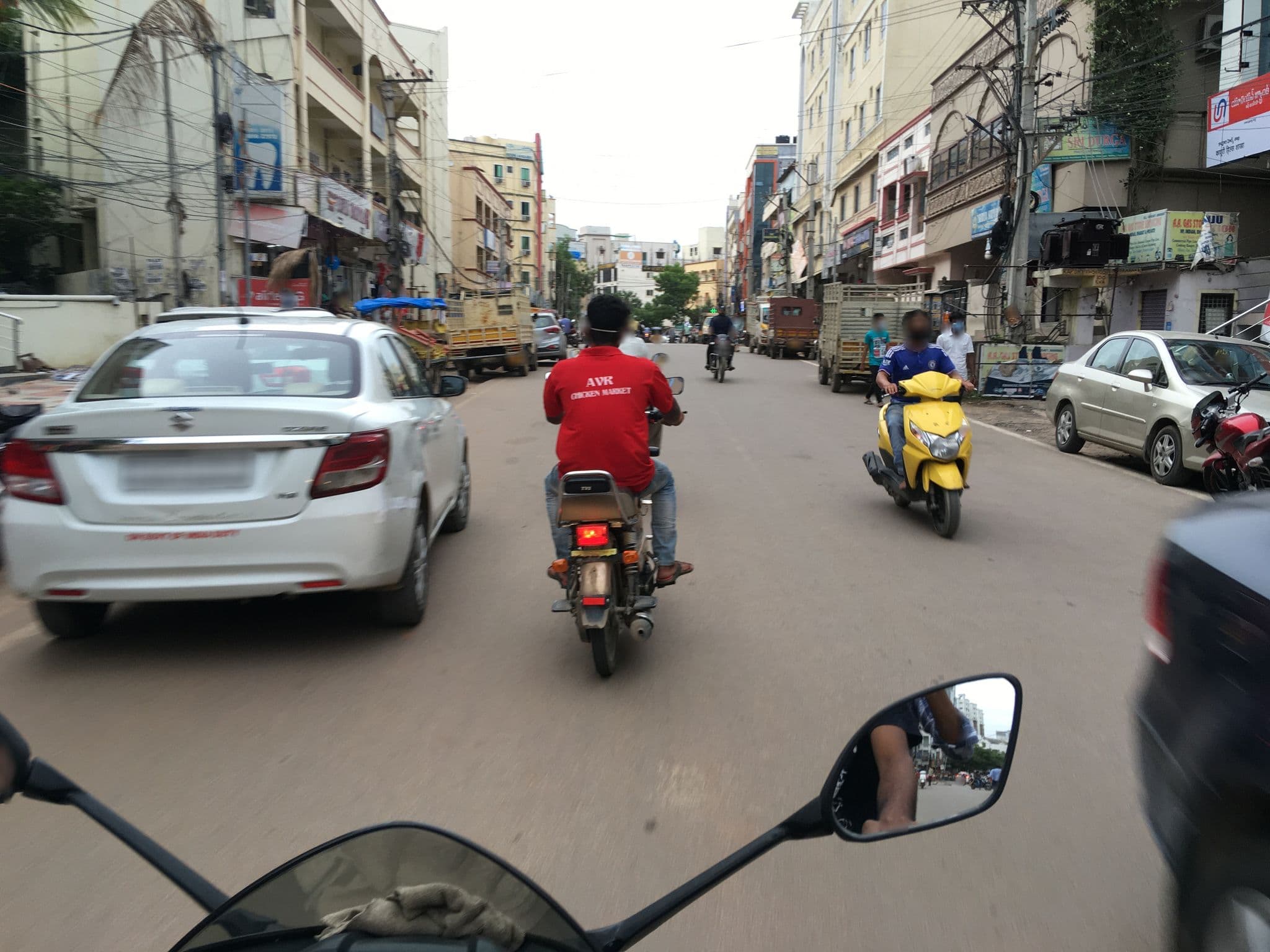 Street view near Brundavan Guest House, Kukatpally — © suryabhaskar (CC BY-SA · Mapillary)