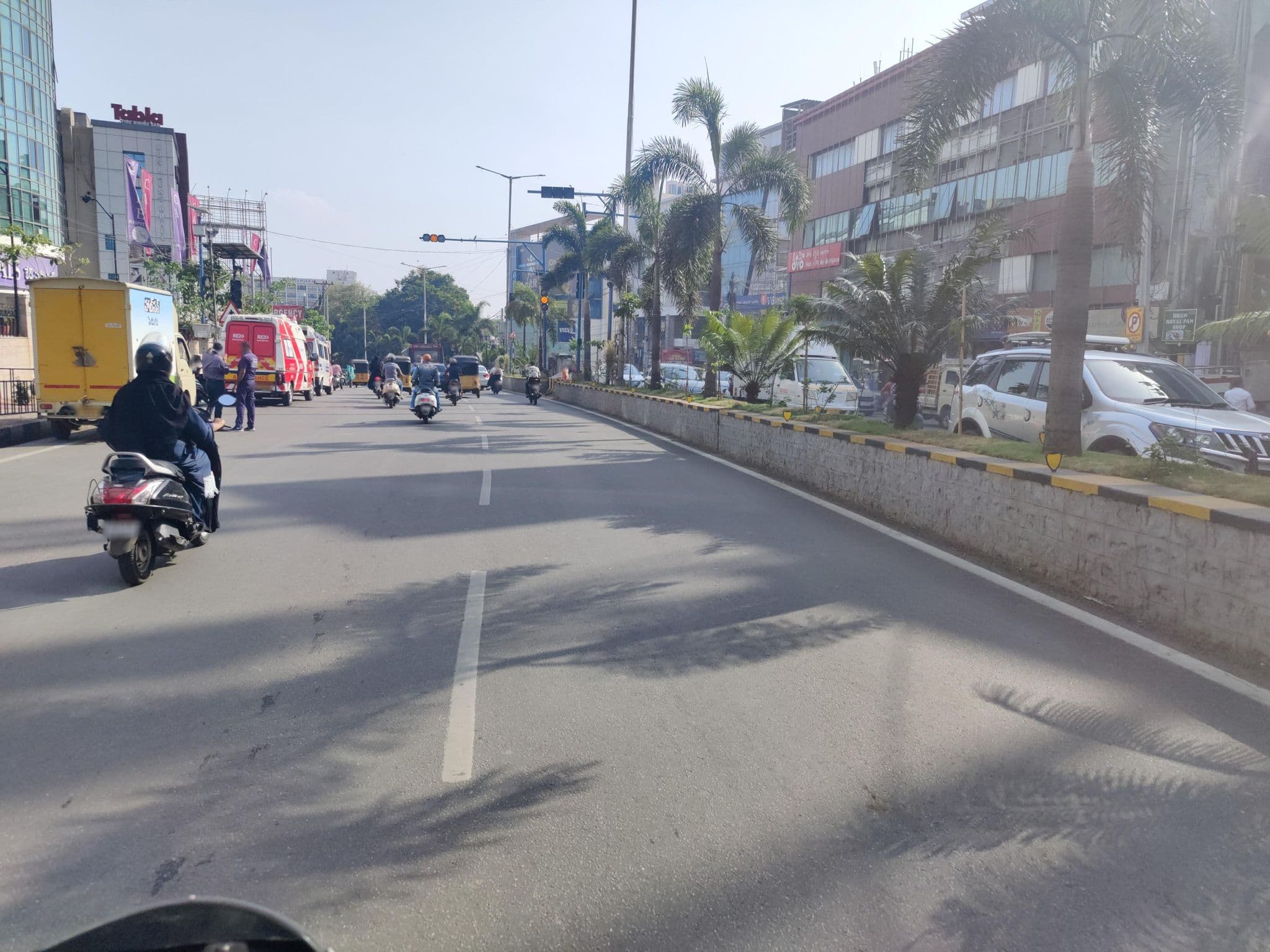 Street view near Hotel Comfotel, Hyderabad — © maheesh28 (CC BY-SA · Mapillary)