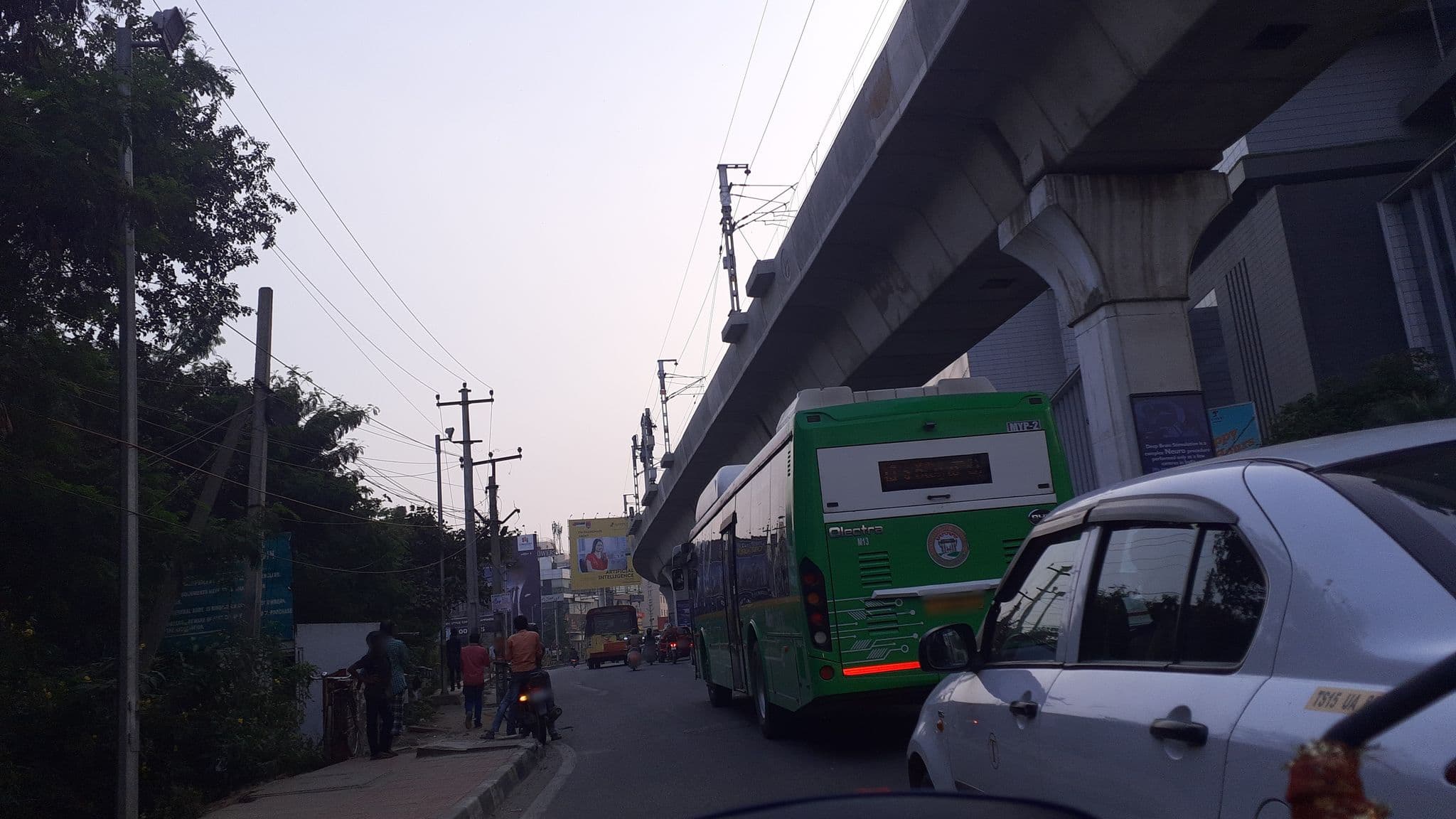 Street view near Room 2228, Kukatpally — © thrishaansu (CC BY-SA · Mapillary)