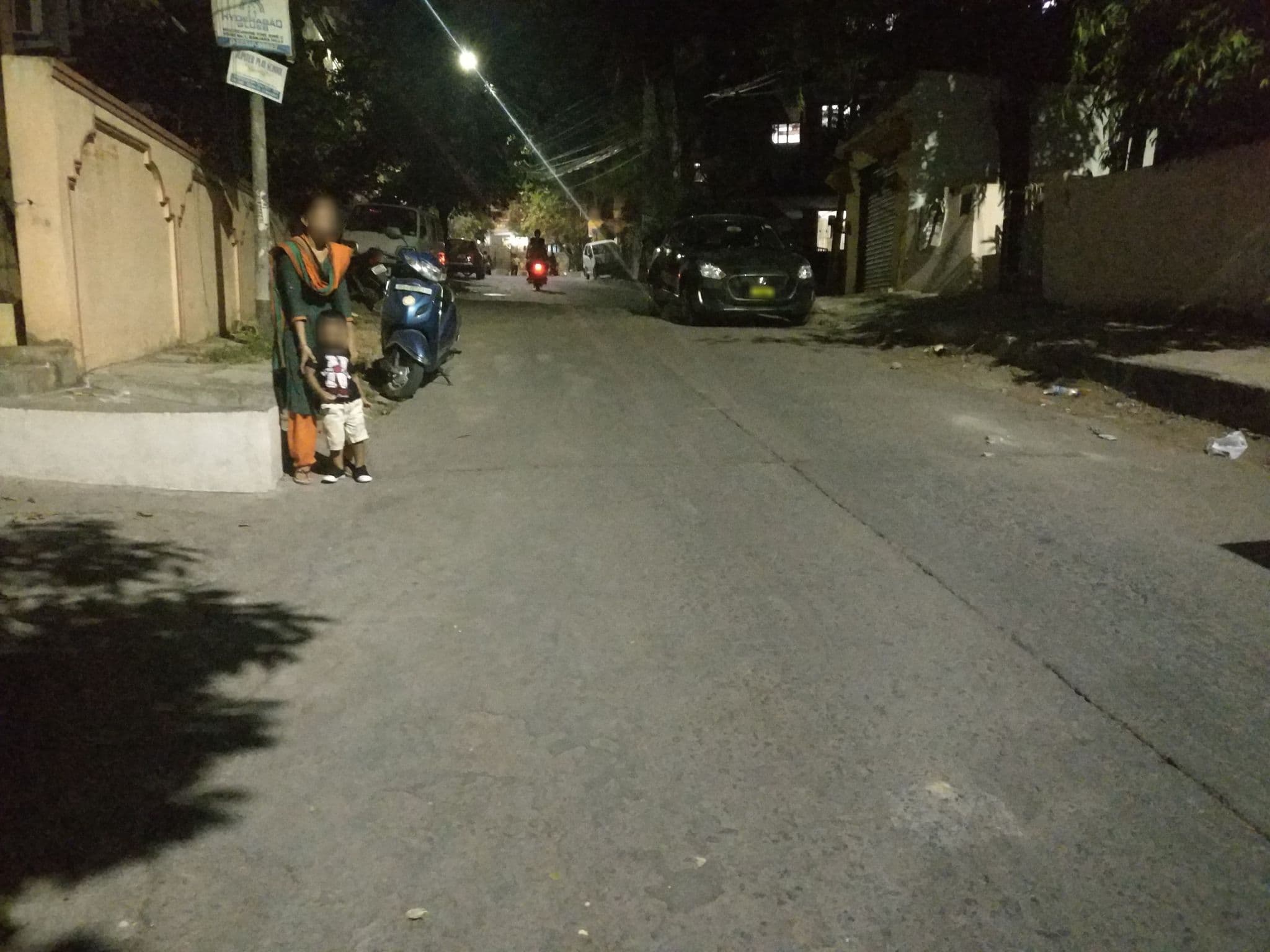 Street view near Vishnu Priya Hotel, Hyderabad — © hakuna_matata (CC BY-SA · Mapillary)