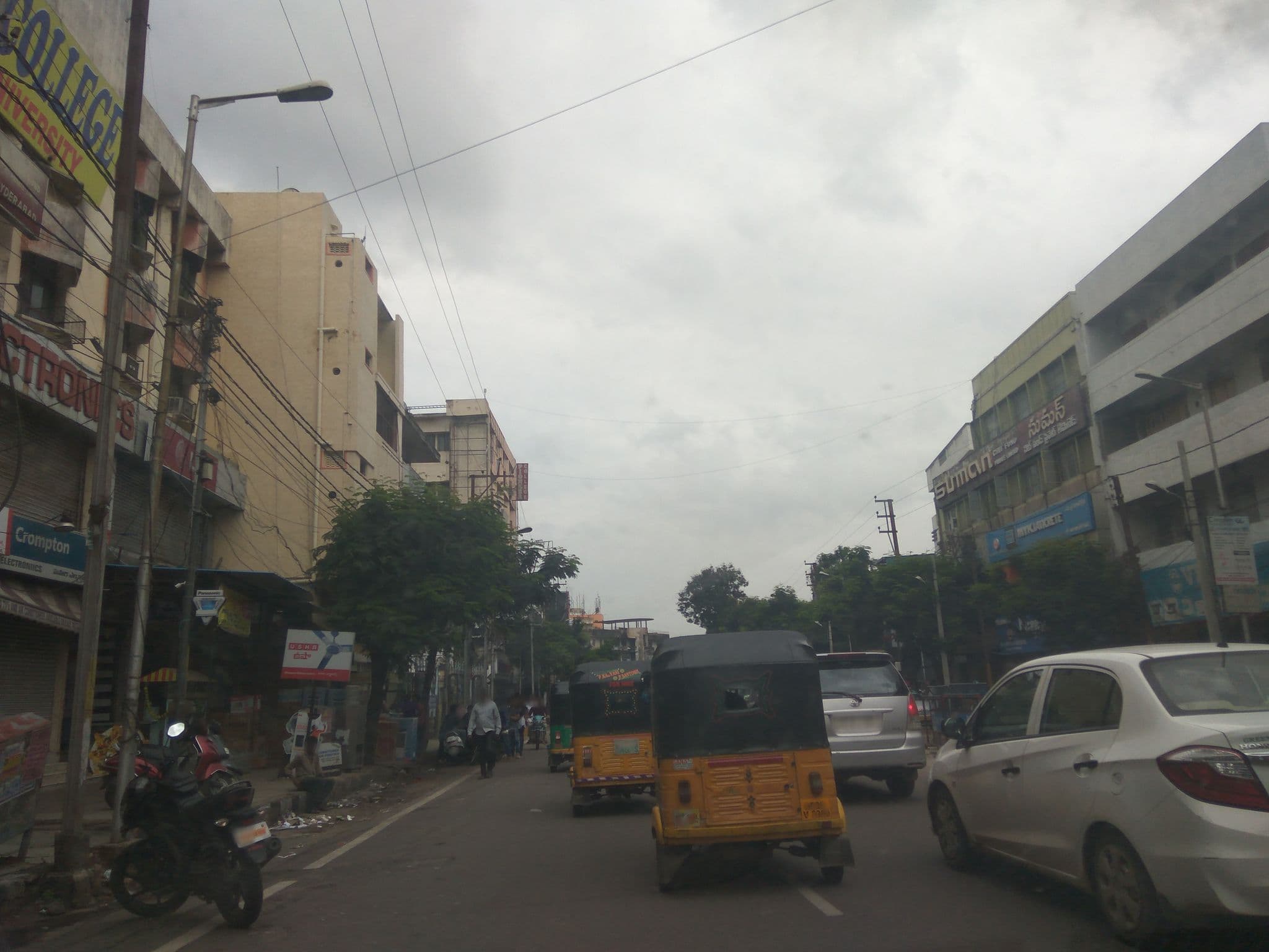 Street view near OYO 11310 Sri Supraja Pride, Hyderabad — © natarajakaveeti (CC BY-SA · Mapillary)