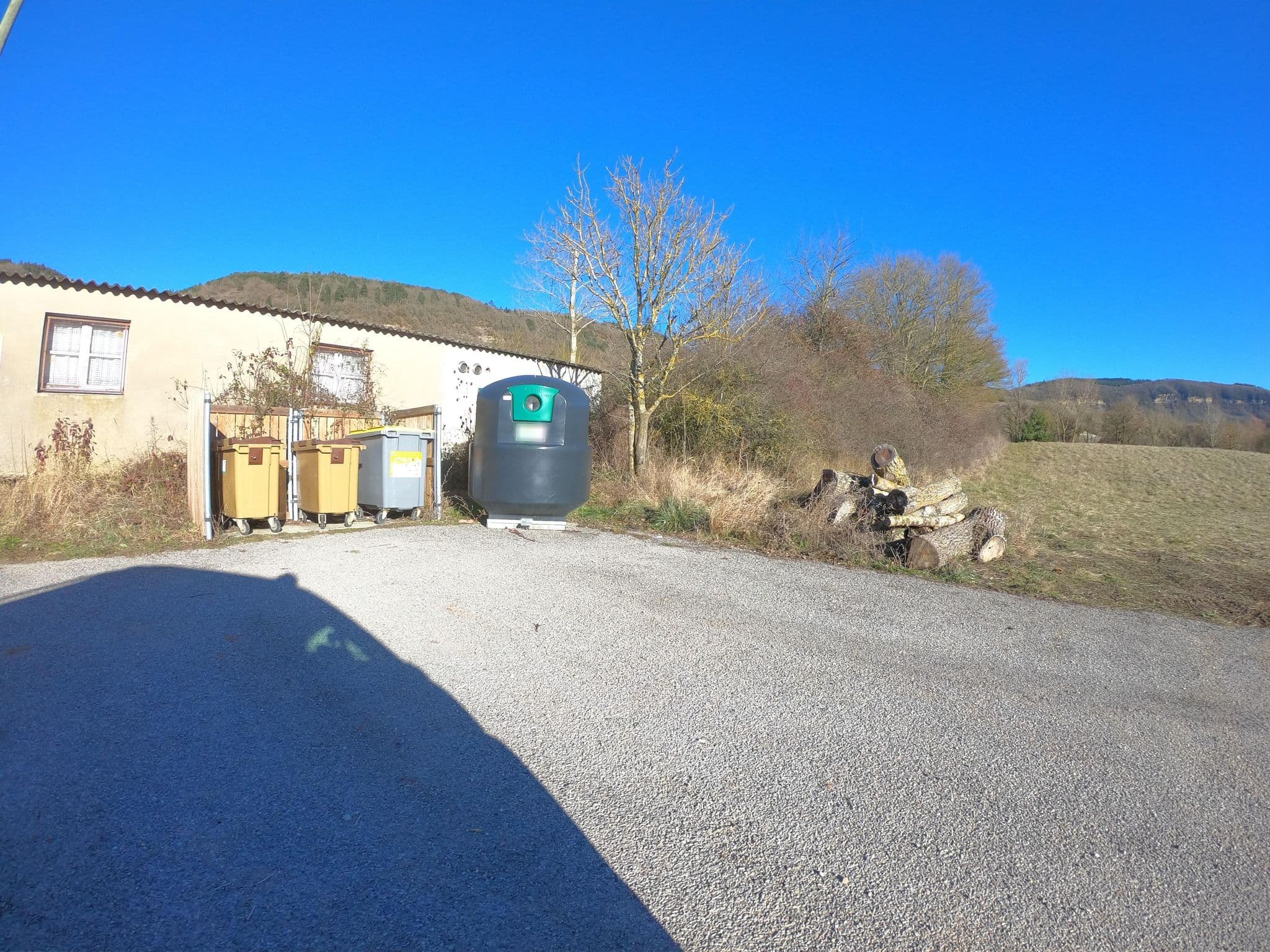 Street view near Aire Camping-Car Sainte-Eulalie-de-Cernon, La Cavalerie — © joostjakob (CC BY-SA · Mapillary)