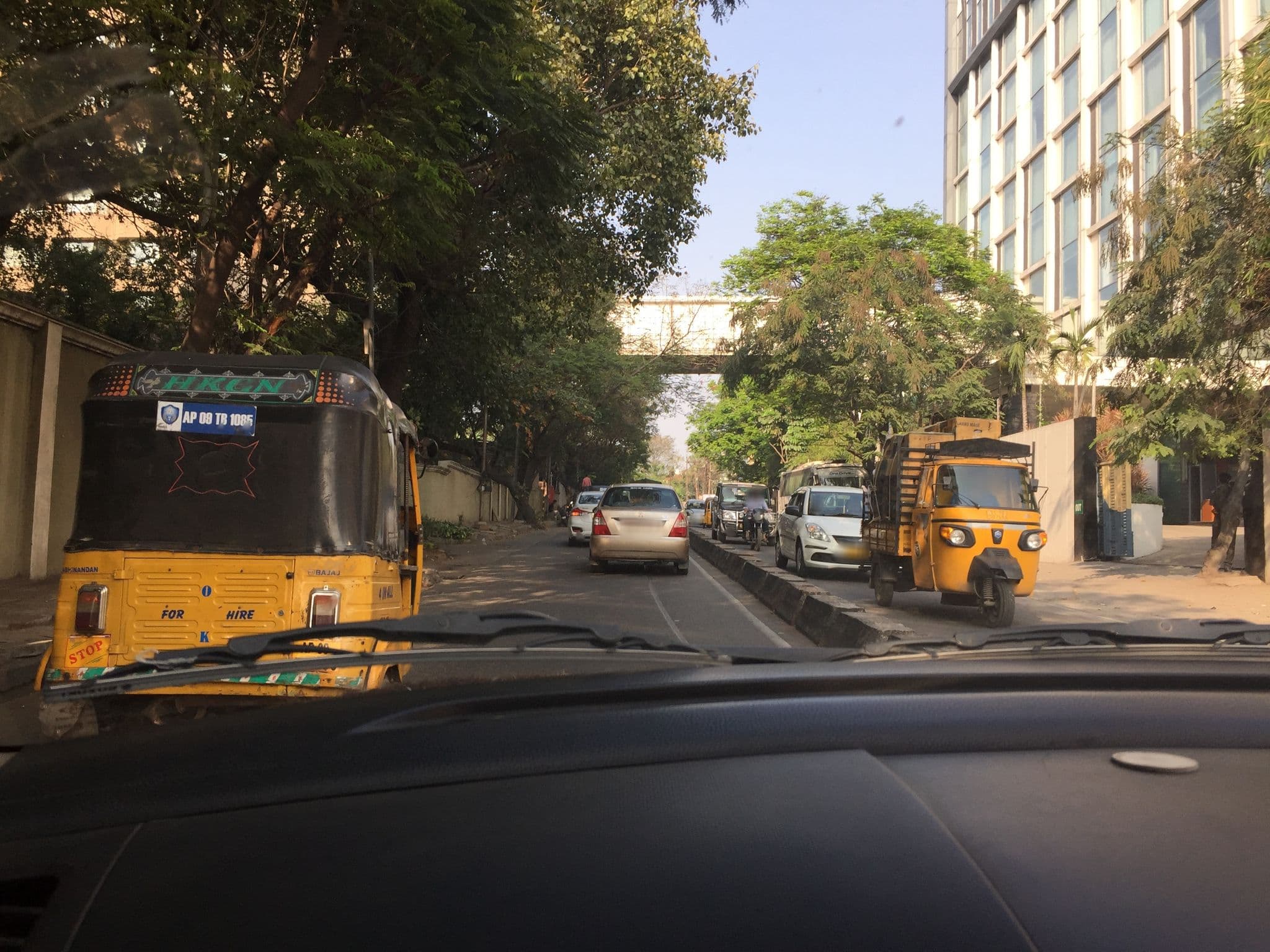 Street view near Alpine Towers, Rāniganj — © jyothirmai (CC BY-SA · Mapillary)
