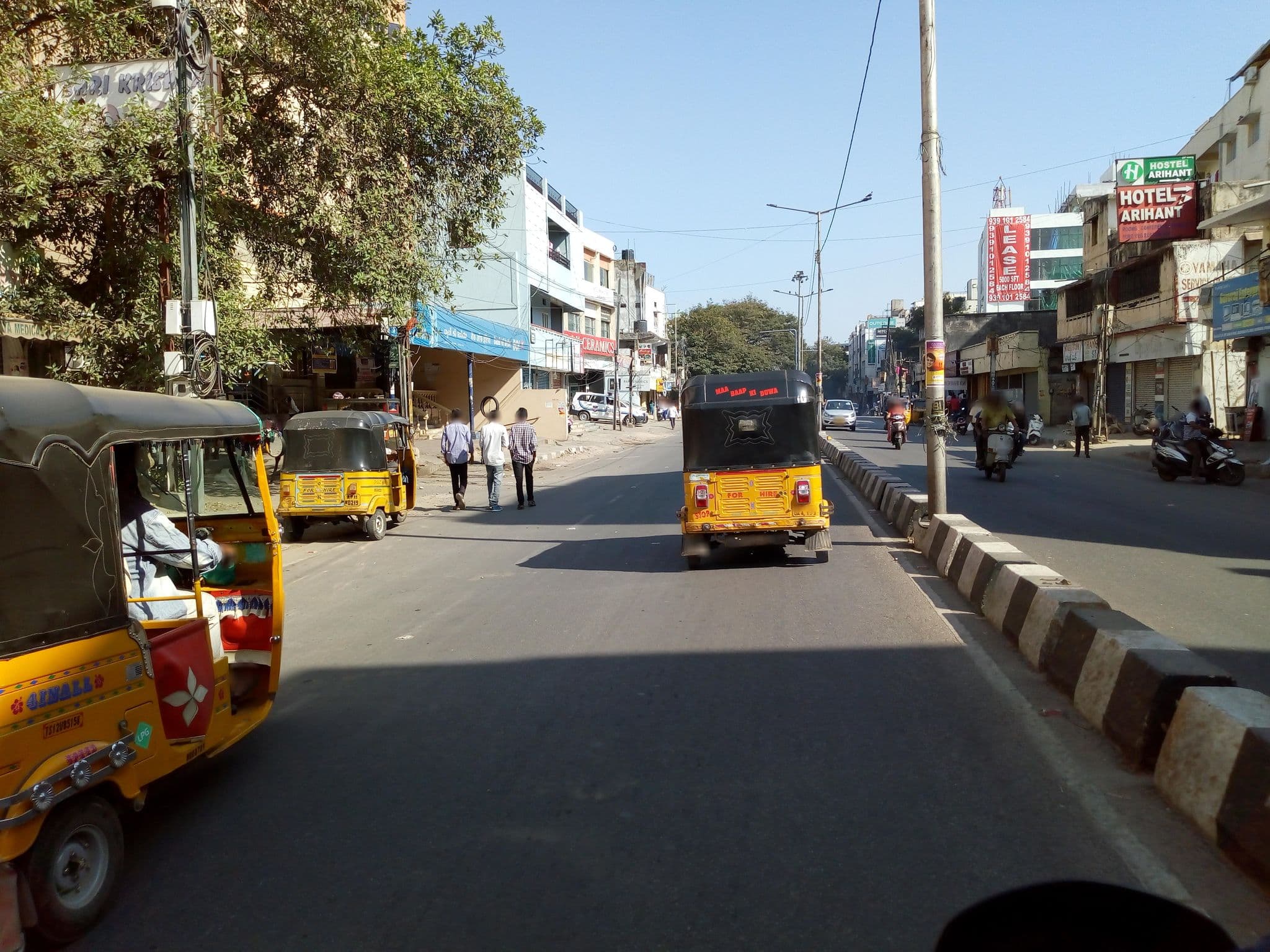 Street view near Arihant Regency, Hyderabad — © natarajakaveeti (CC BY-SA · Mapillary)