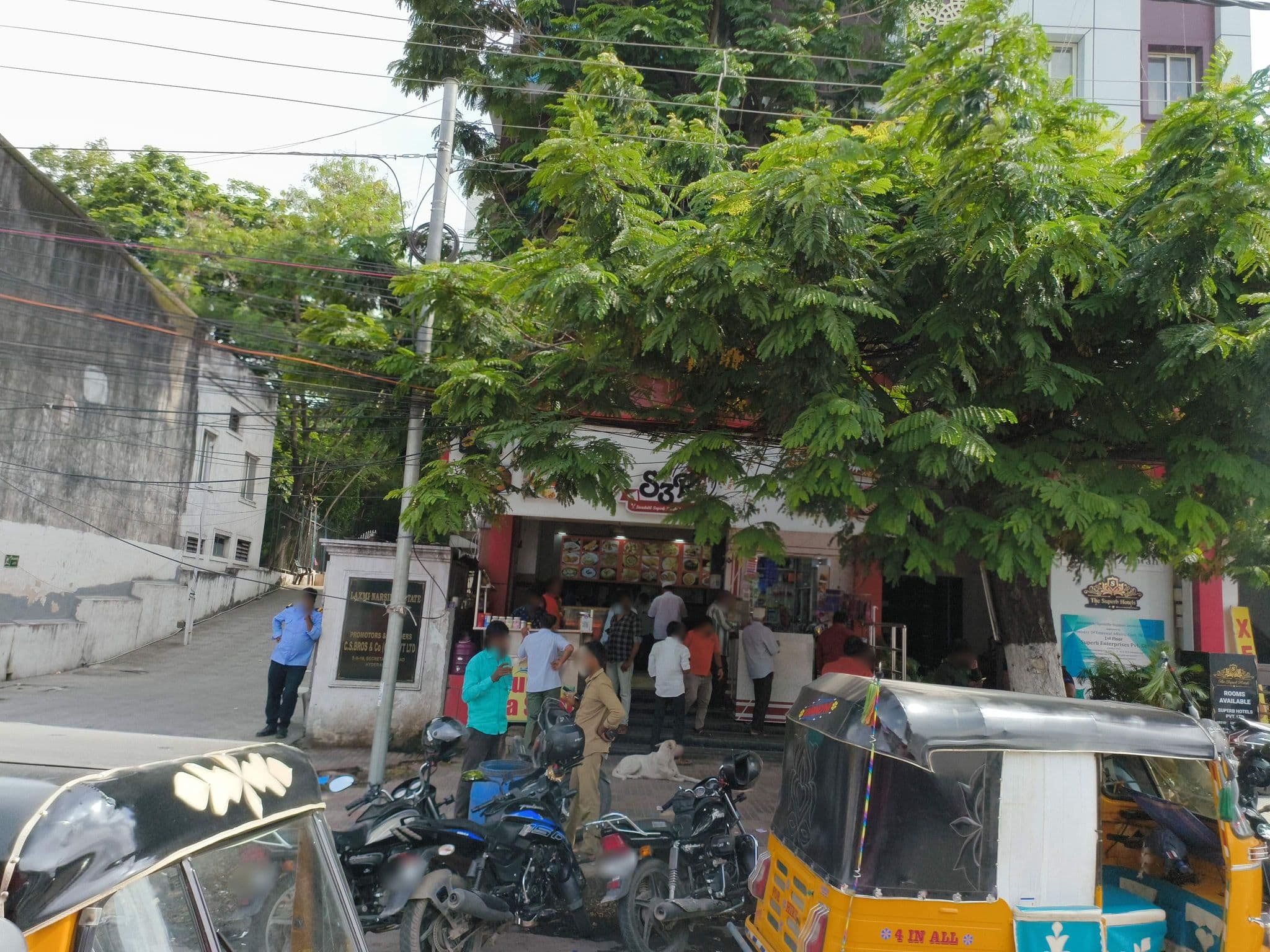 Street view near Deccan Comforts Guest House, Hyderabad — © ph4ni (CC BY-SA · Mapillary)