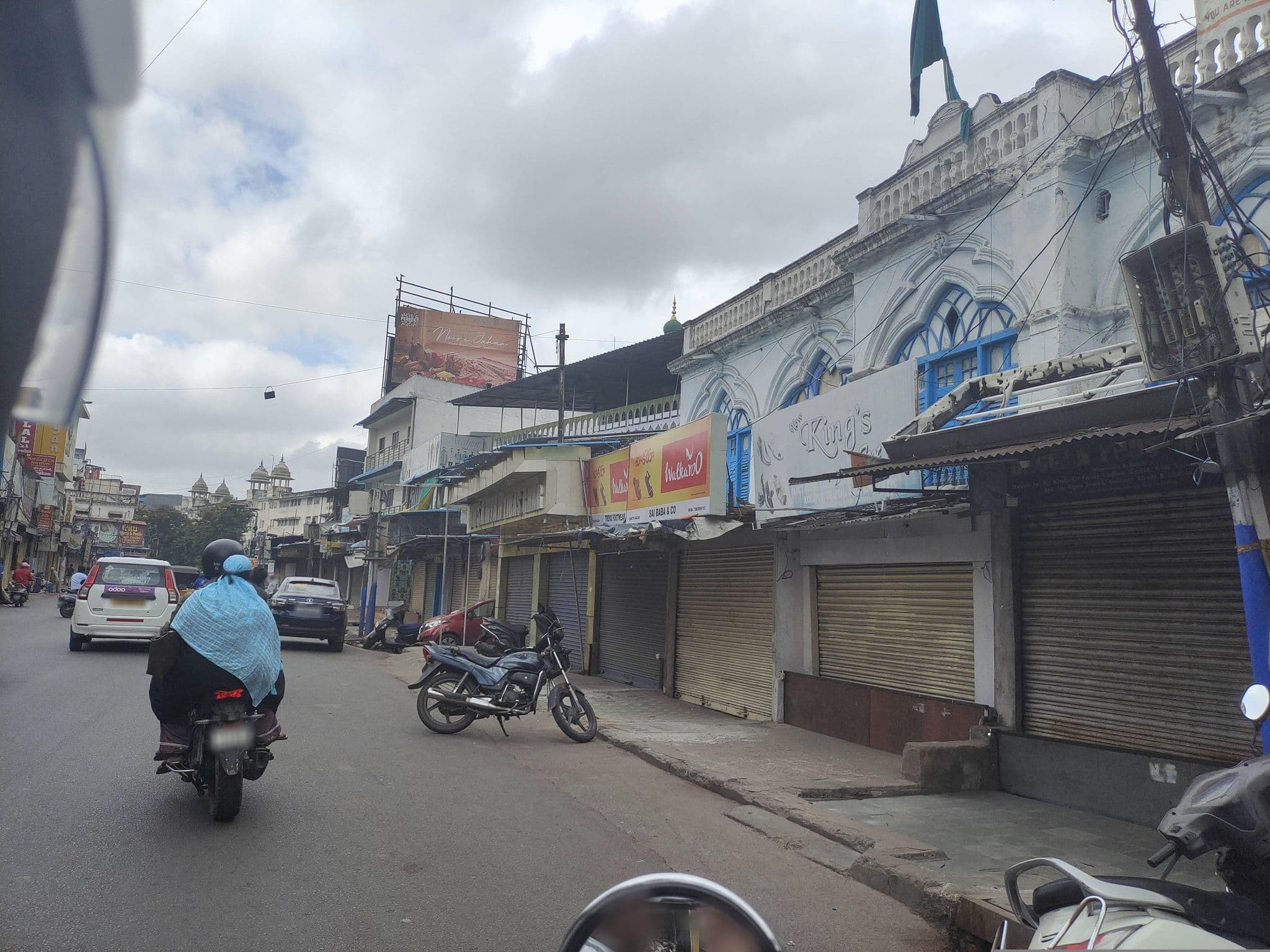 Street view near OYO 18341 Flagship Metro International, Hyderabad — © Poorna06 (CC BY-SA · Mapillary)