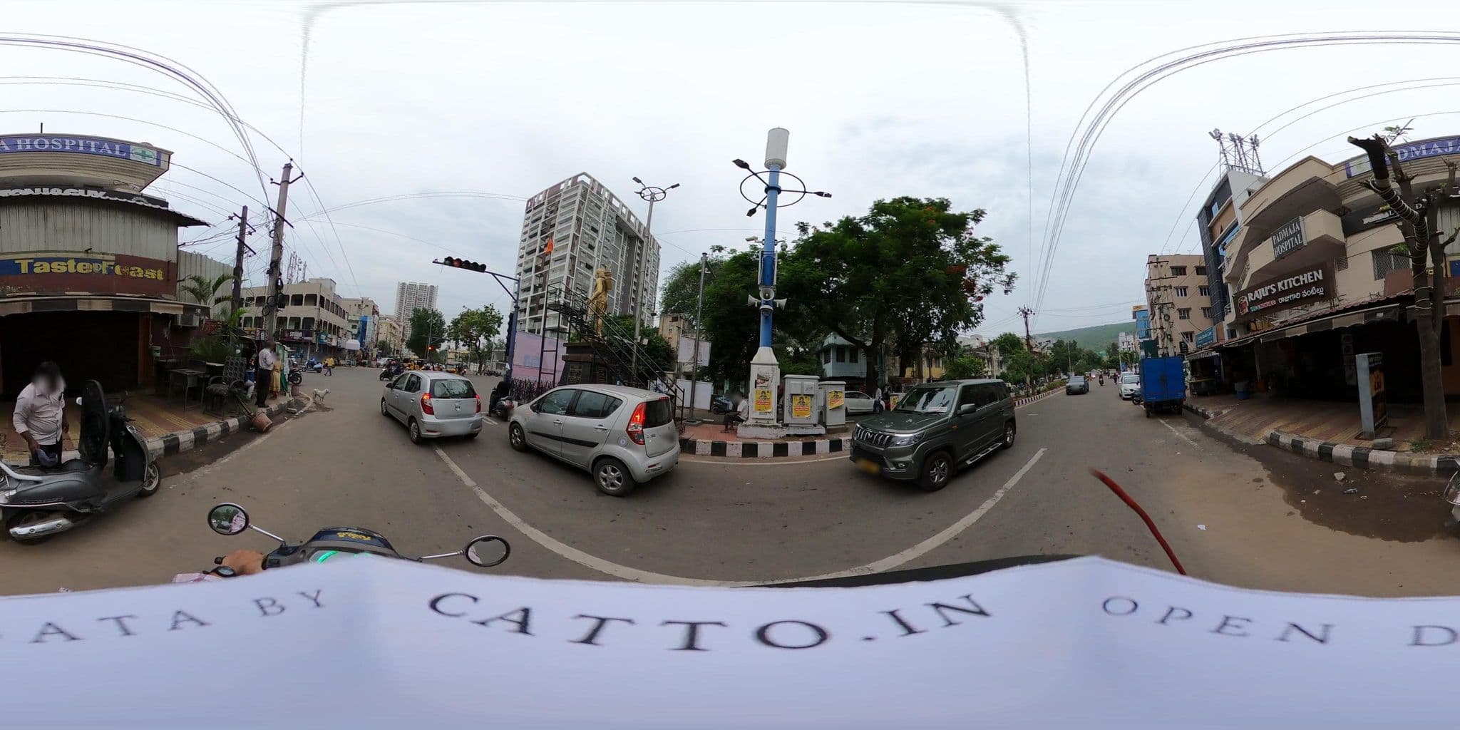 Street view near Treebo Celeste, Rasapūdipalem — © Catto (CC BY-SA · Mapillary)