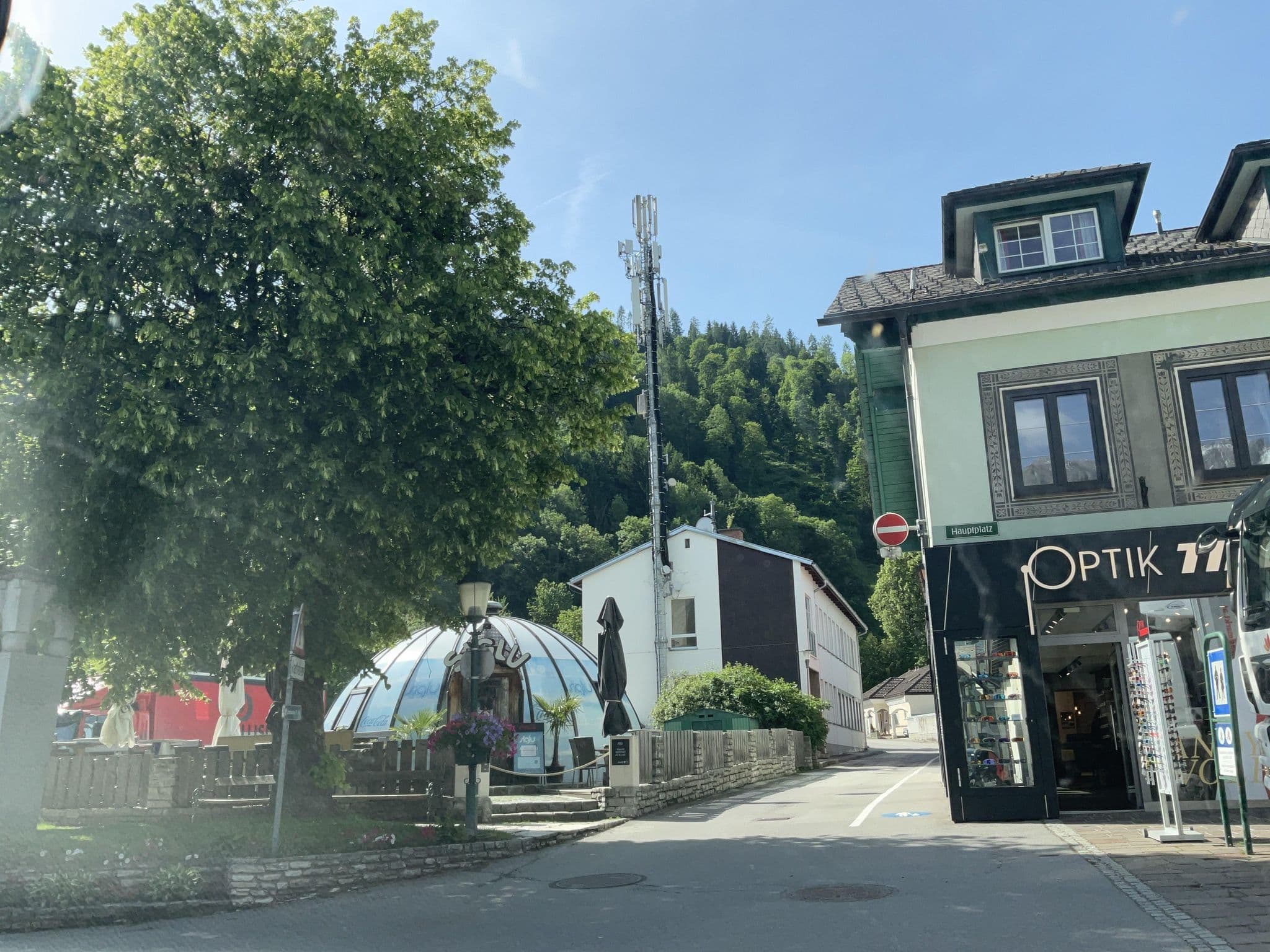 Street view near Posthotel, Schladming