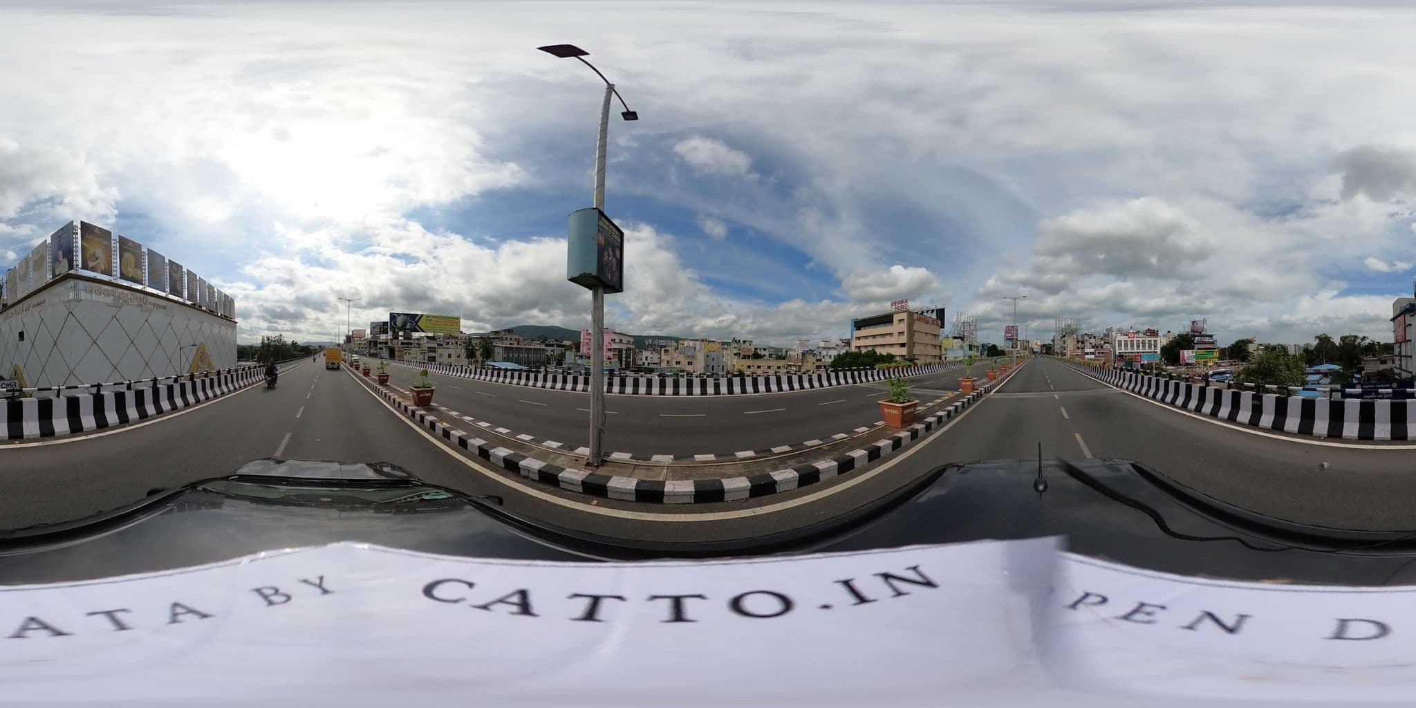 Street view near Sai Priya Residency, Rasapūdipalem — © Catto (CC BY-SA · Mapillary)