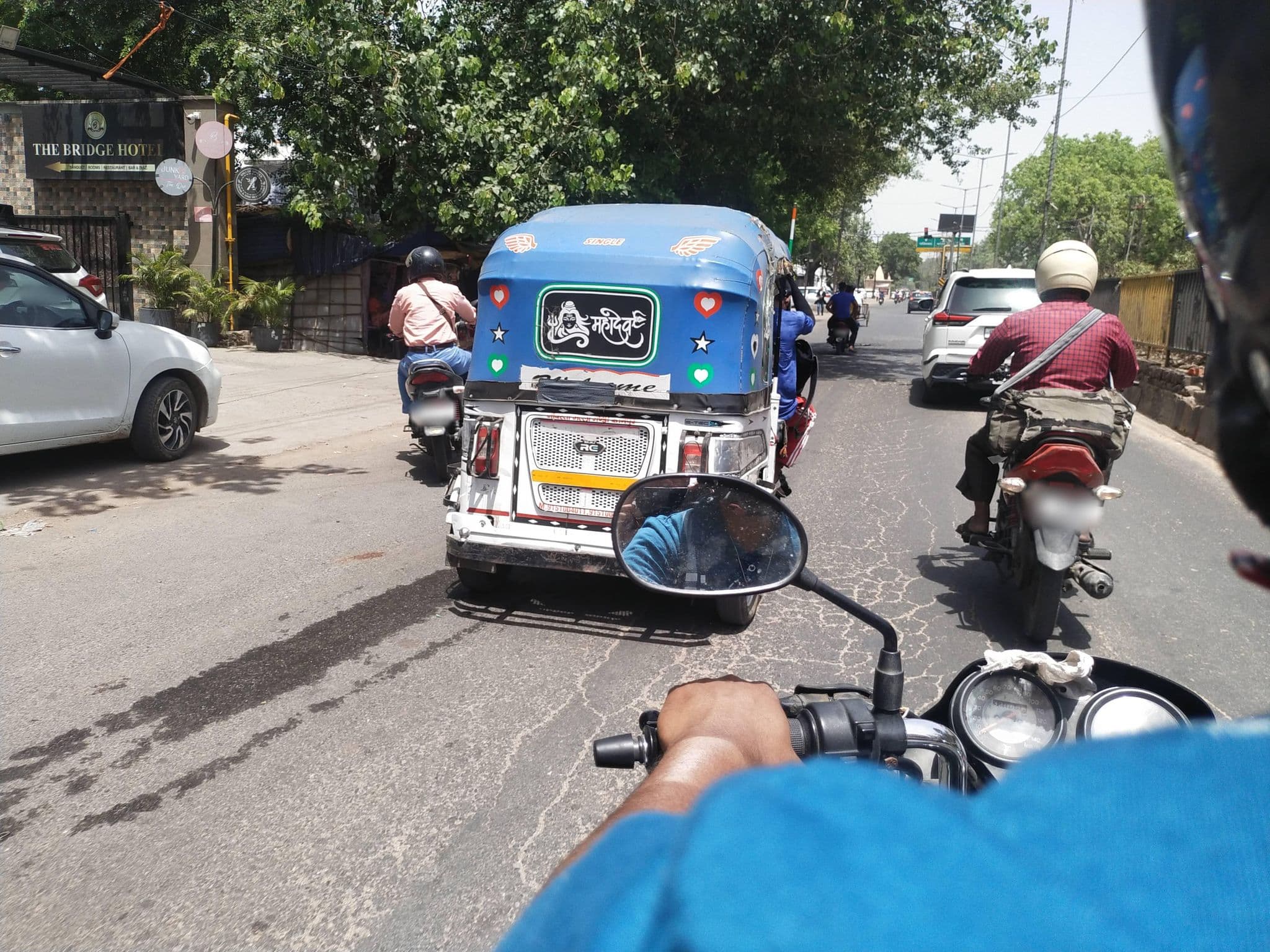 Street view near The Bridge, Kanpur — © Birendra8726 (CC BY-SA · Mapillary)