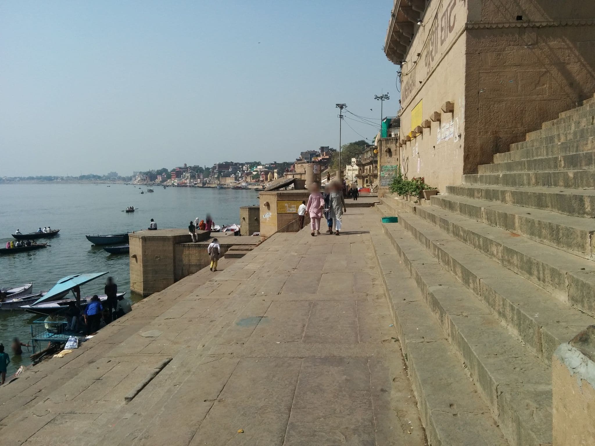 Street view near Bhadra Kali Guest House, Varanasi — © sashazykov (CC BY-SA · Mapillary)