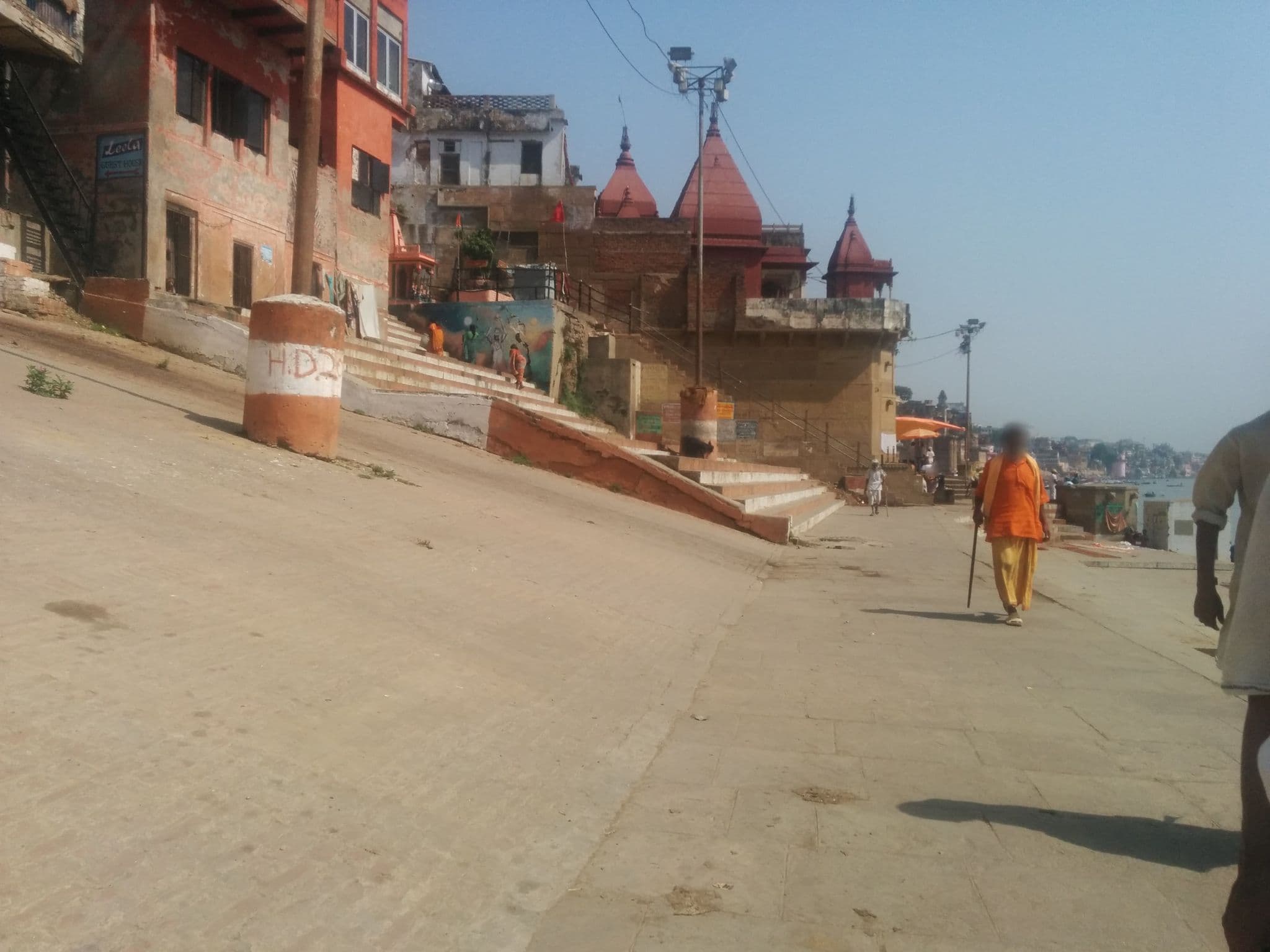 Street view near Leela Guesthouse, Varanasi — © sashazykov (CC BY-SA · Mapillary)