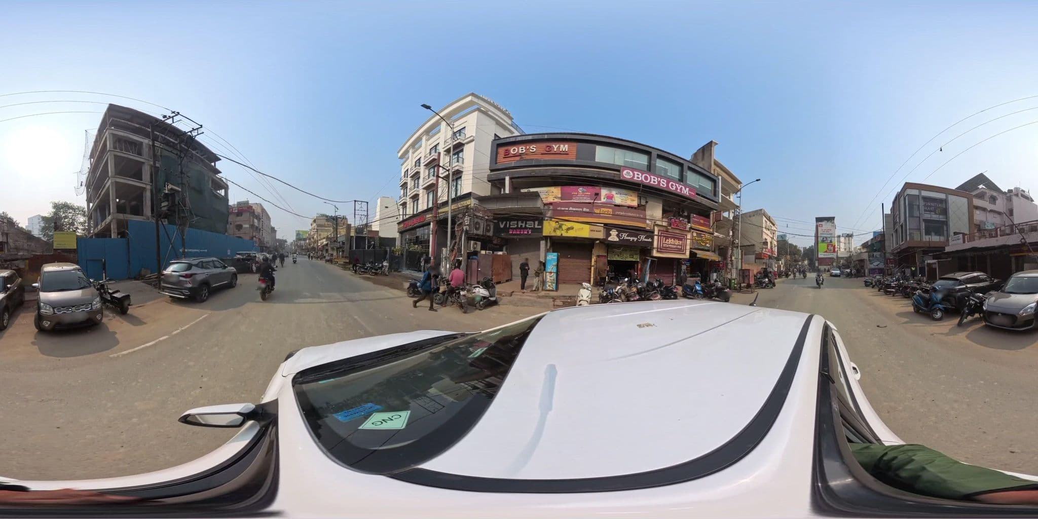 Street view near Best Western Kashika Hotel Varanasi, Varanasi — © skysign (CC BY-SA · Mapillary)