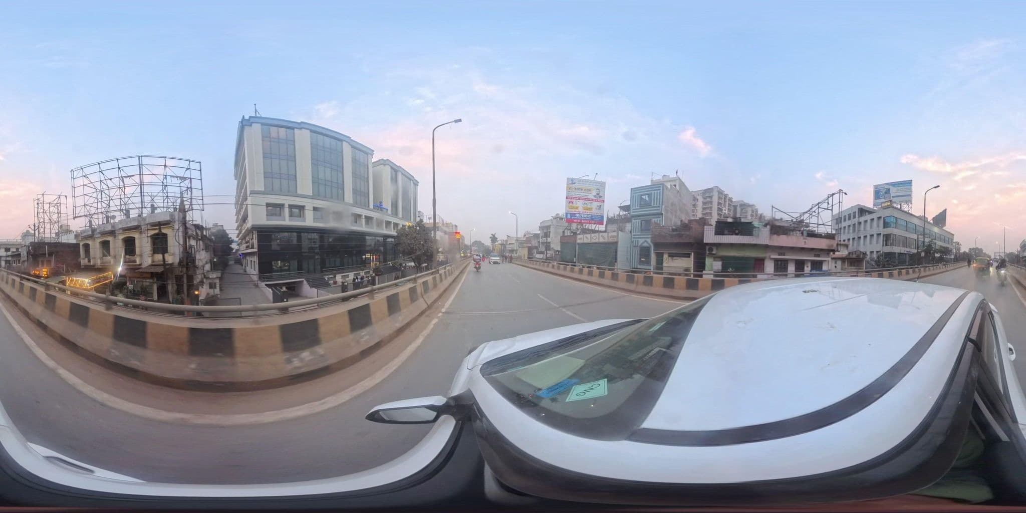Street view near Puja Residency, Varanasi — © skysign (CC BY-SA · Mapillary)