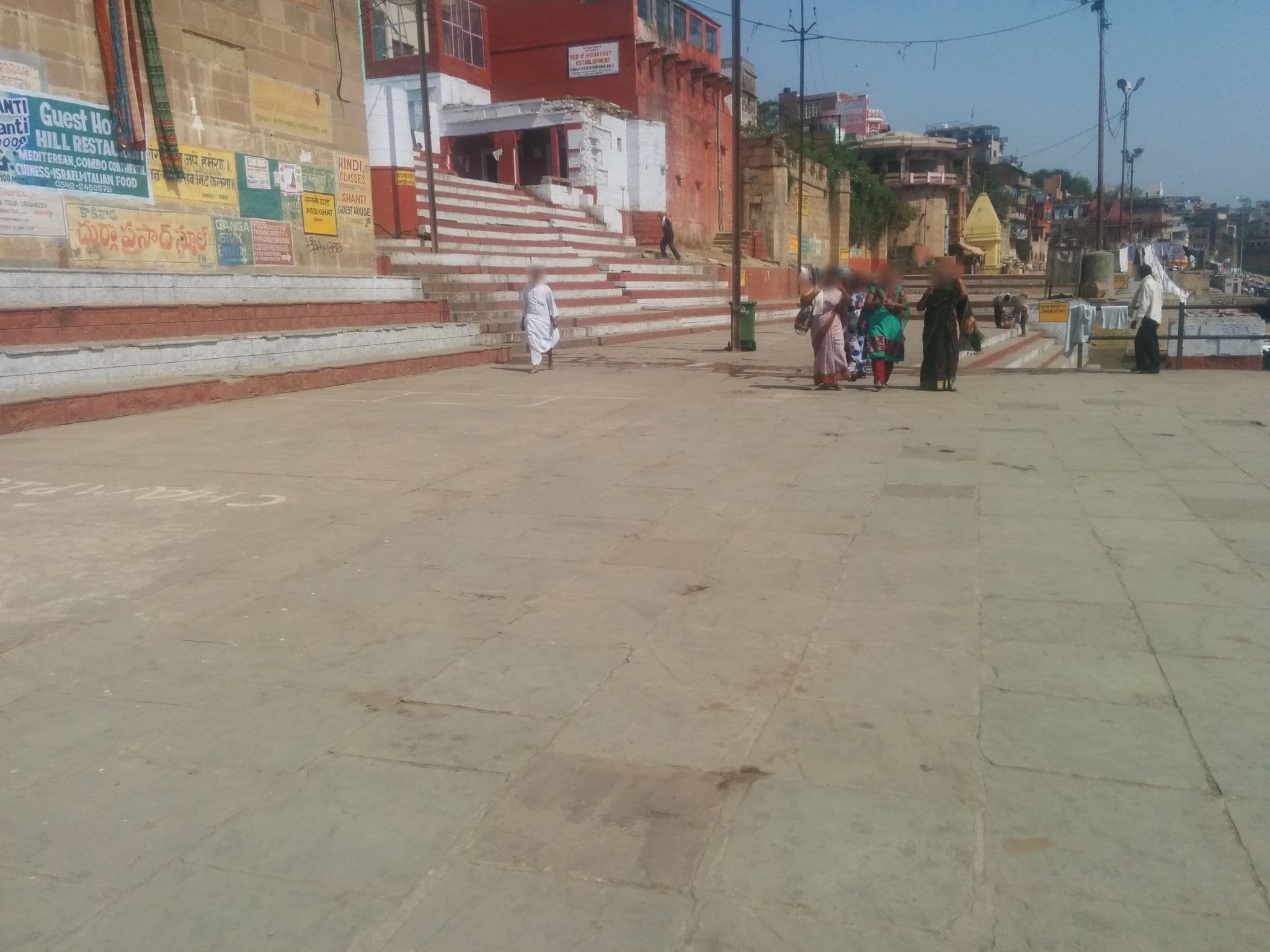 Street view near Shiva International Lodge, Varanasi — © sashazykov (CC BY-SA · Mapillary)