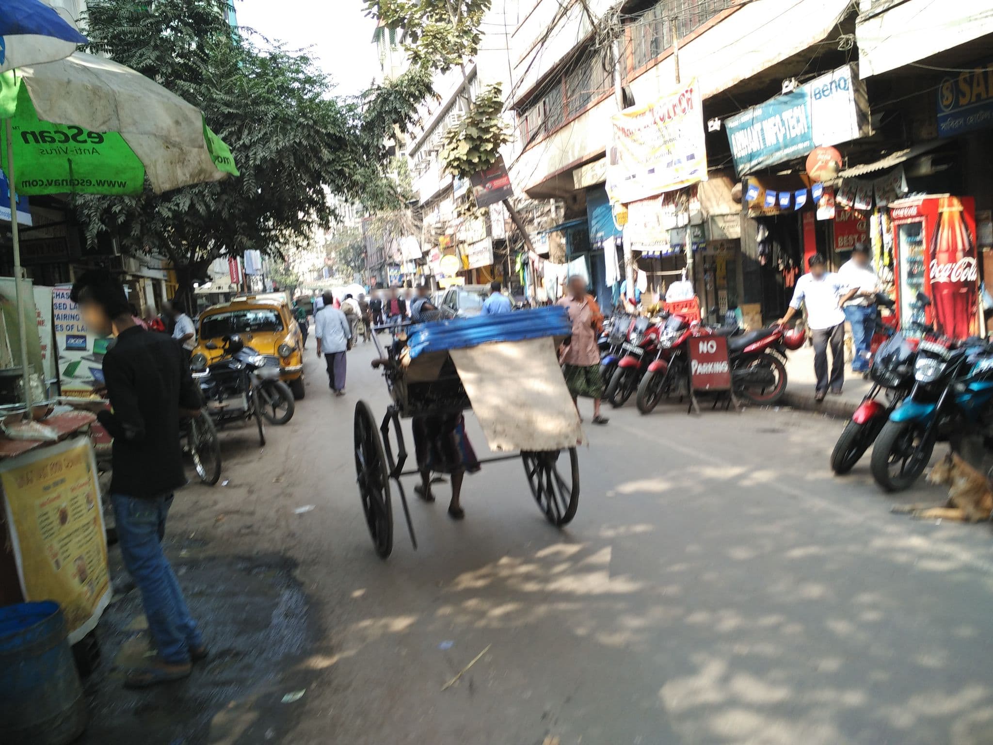 Street view near Hotel Diamond Inn, Bara Bazar — © me_biswajit (CC BY-SA · Mapillary)