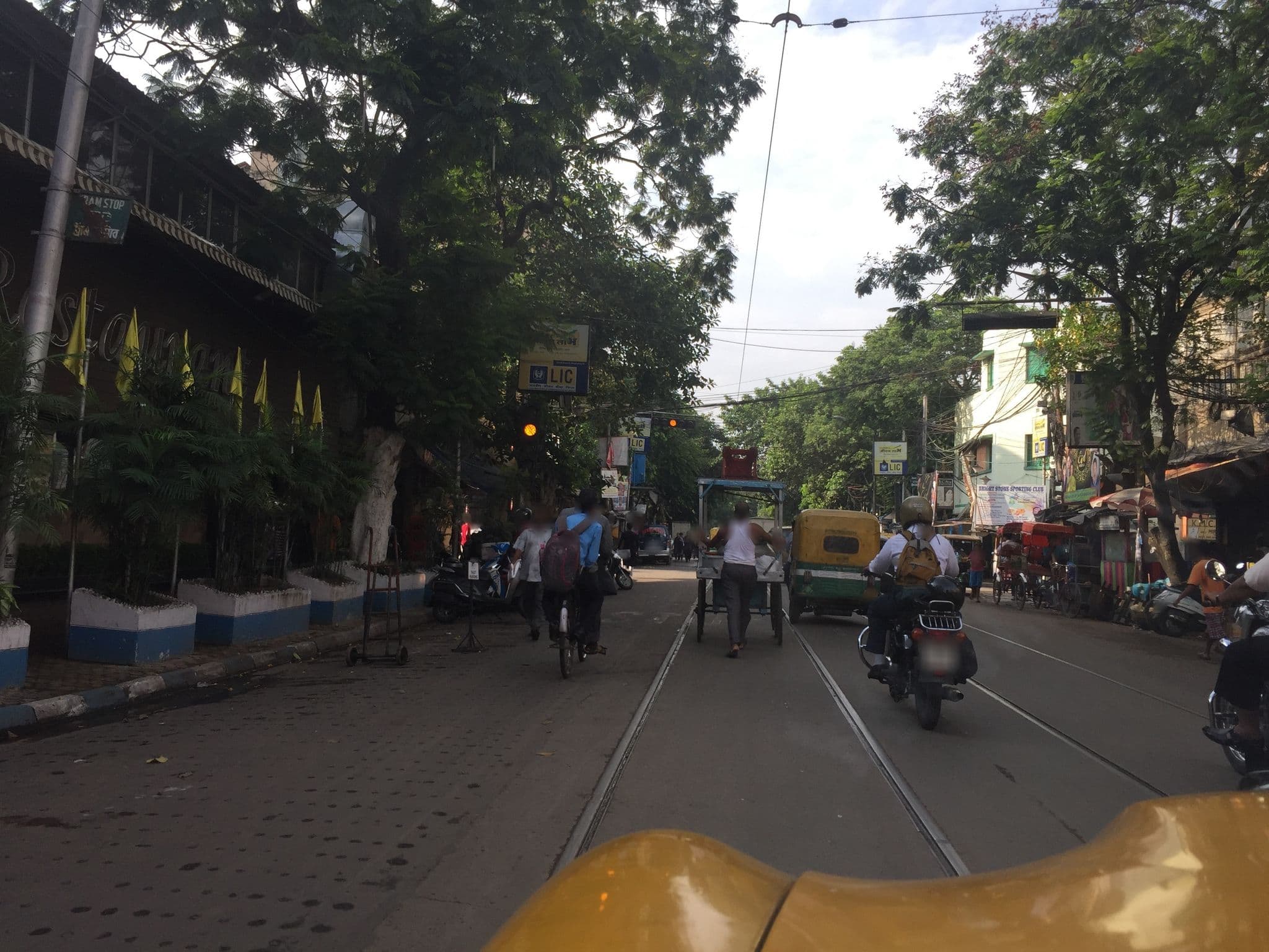 Street view near Hotel Afreen, Kolkata — © infolimon (CC BY-SA · Mapillary)
