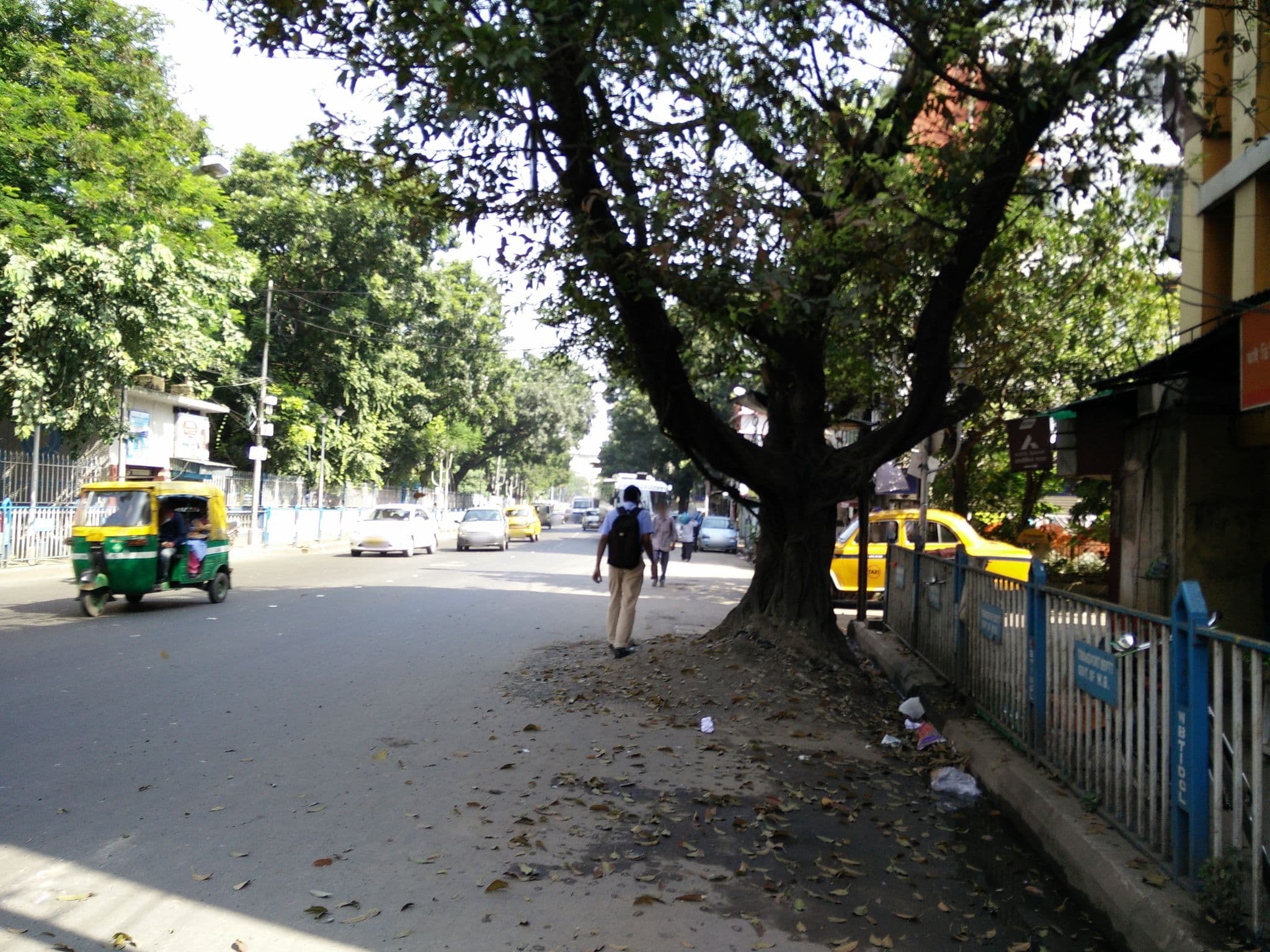 Street view near Hotel Green View, Kolkata — © supersubra (CC BY-SA · Mapillary)