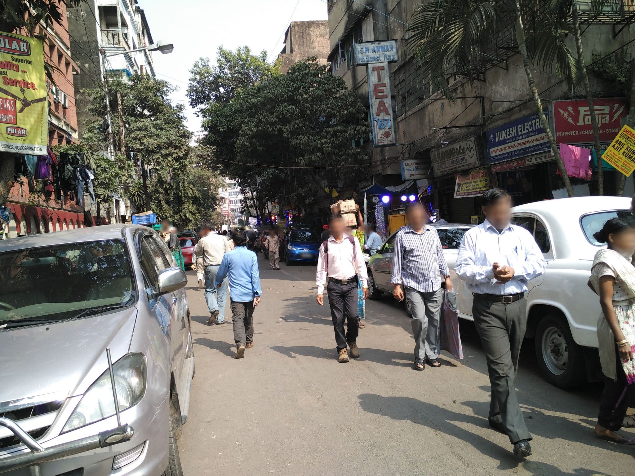Street view near Hotel Dinar, Bara Bazar — © me_biswajit (CC BY-SA · Mapillary)