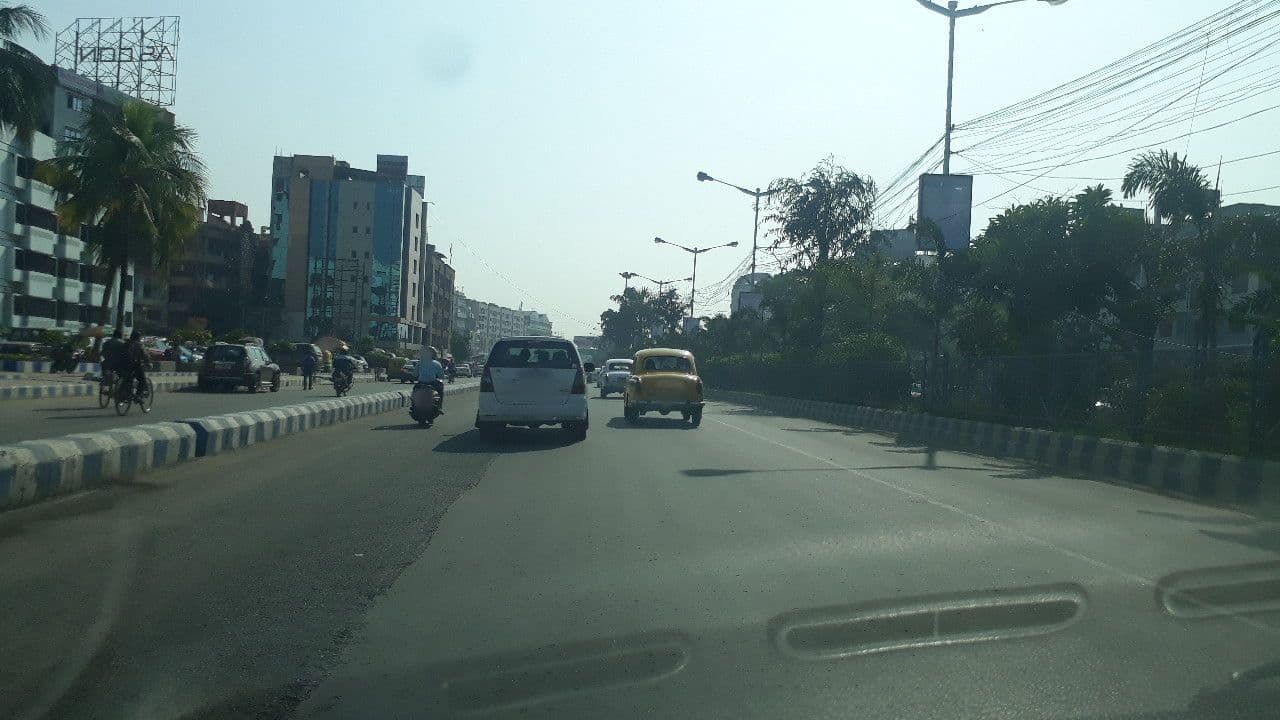 Street view near Hotel Heritage, Dam Dam — © maiti21 (CC BY-SA · Mapillary)