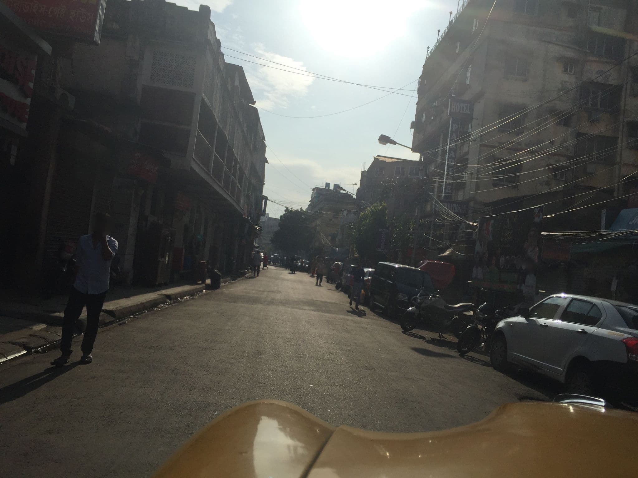 Street view near Hotel N.S. INTERNETIONAL, Kolkata — © infolimon (CC BY-SA · Mapillary)
