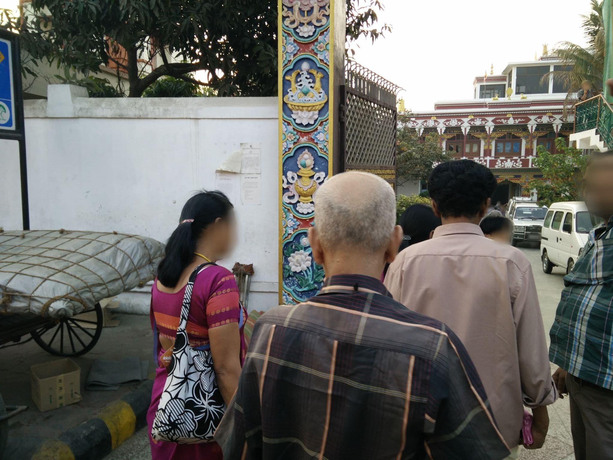 Street view near Hotel Jeevak International, Bodh Gaya — © supersubra (CC BY-SA · Mapillary)