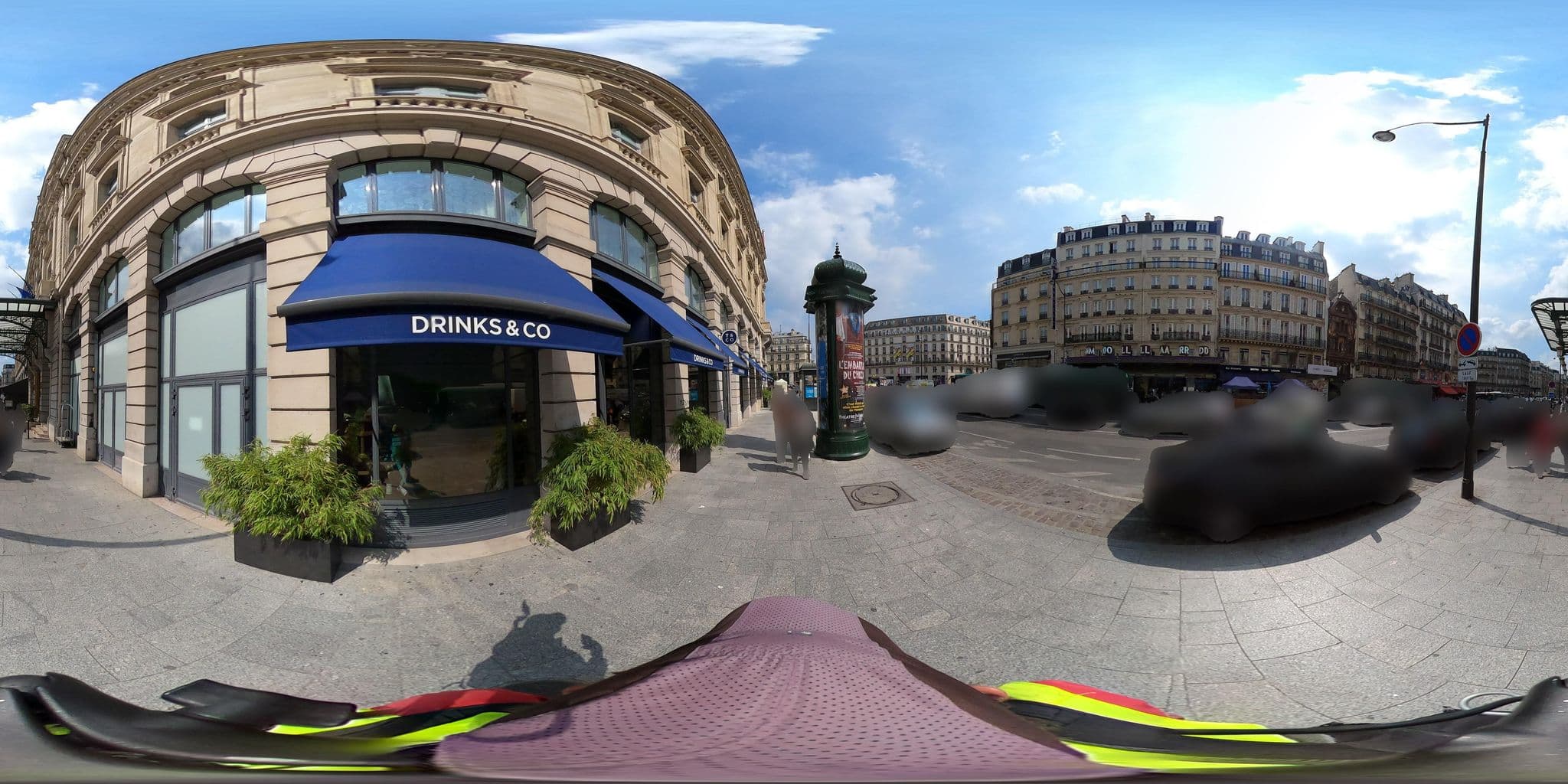 Street view near Hilton Paris Opera, Paris 08 Élysée