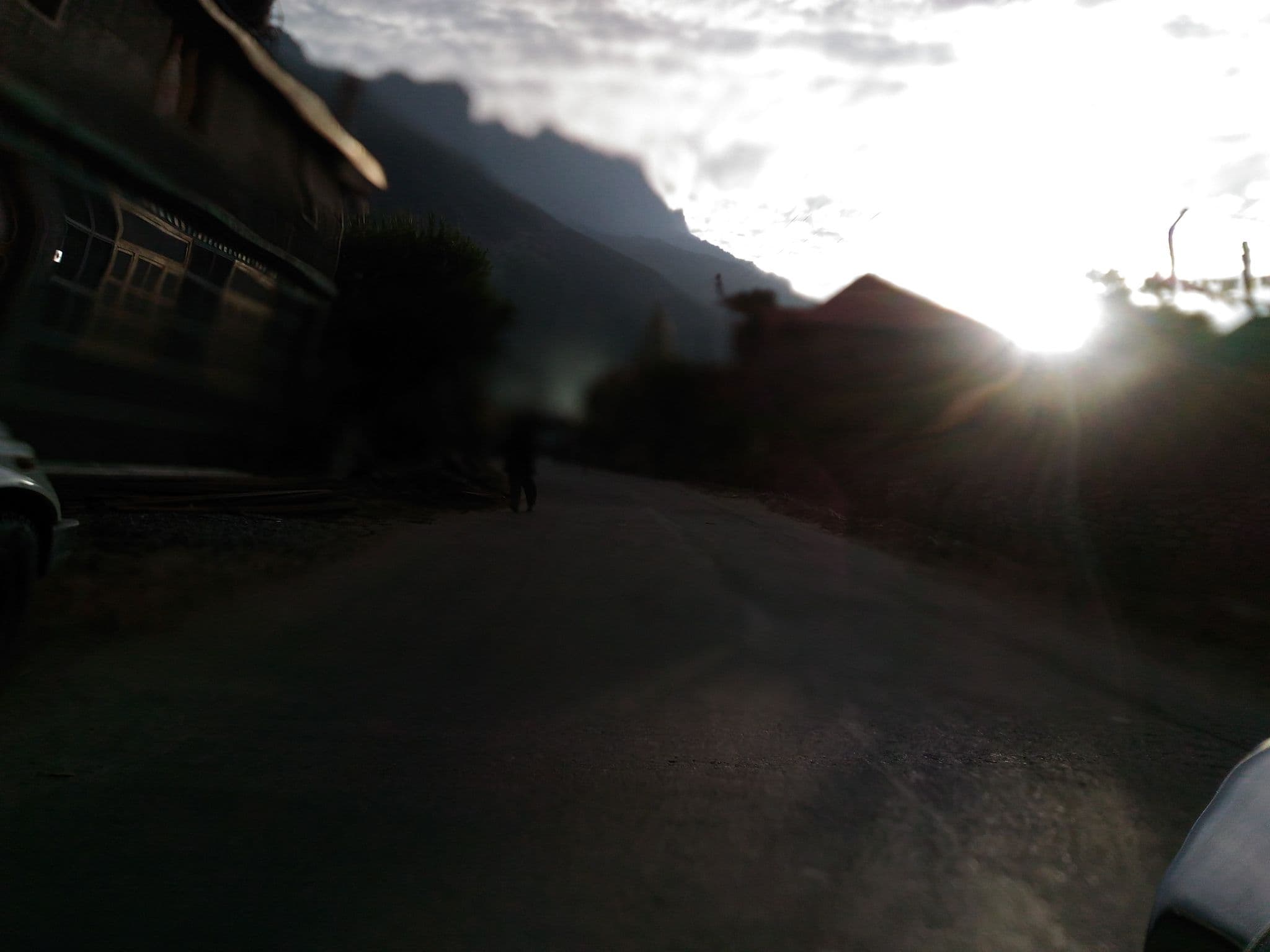 Street view near Hotel Triveni, Kyelang — © srividya (CC BY-SA · Mapillary)