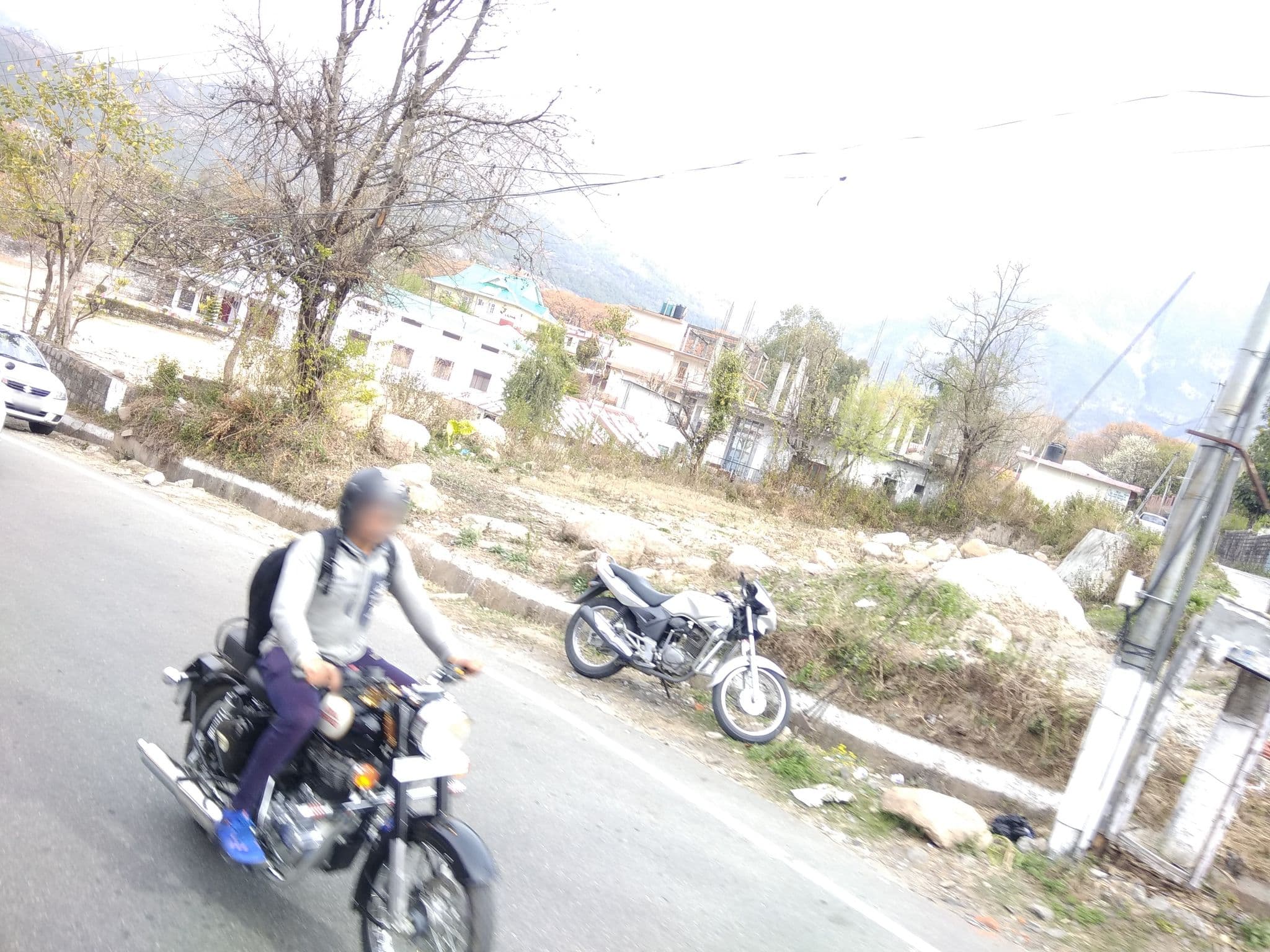 Street view near Hotel Golden Dreams, Dharamsala — © bholekibhasam (CC BY-SA · Mapillary)
