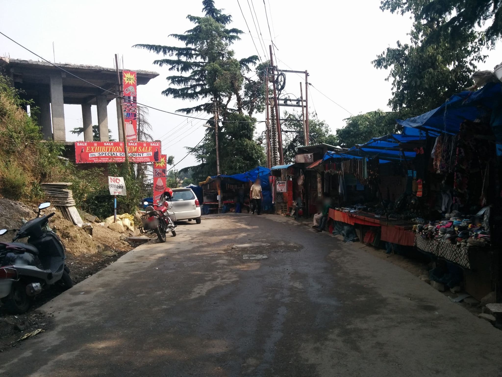Street view near Hotel Grand Hill, Dharamsala — © sashazykov (CC BY-SA · Mapillary)