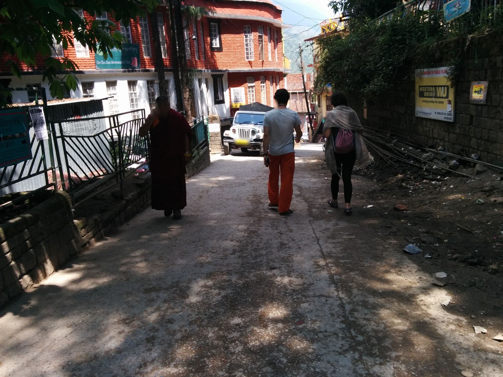 Street view near Hotel Hill Town, Dharamsala — © sashazykov (CC BY-SA · Mapillary)