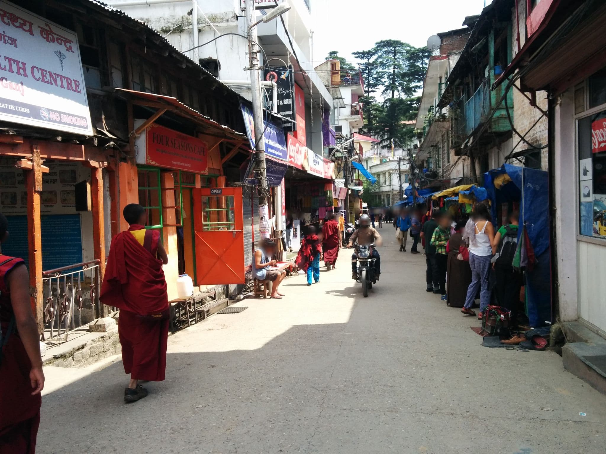 Street view near The Soham, Dharamsala — © sashazykov (CC BY-SA · Mapillary)