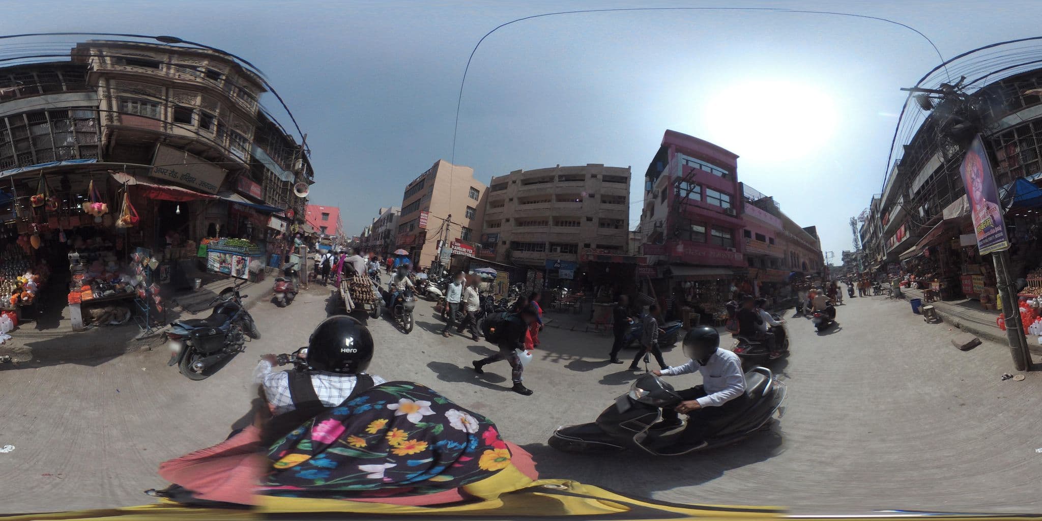 Street view near Hotel Gagan Deep, Haridwar — © prasad23427 (CC BY-SA · Mapillary)