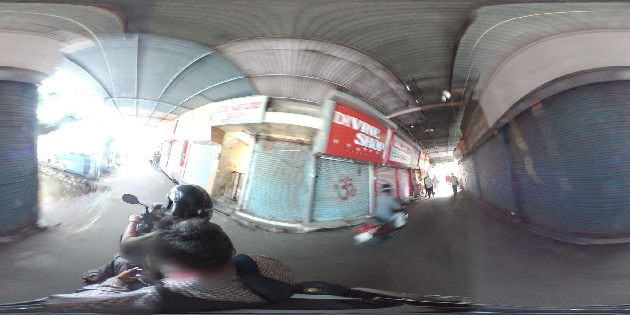 Street view near Green View Hotel, Rishīkesh — © prasad23427 (CC BY-SA · Mapillary)