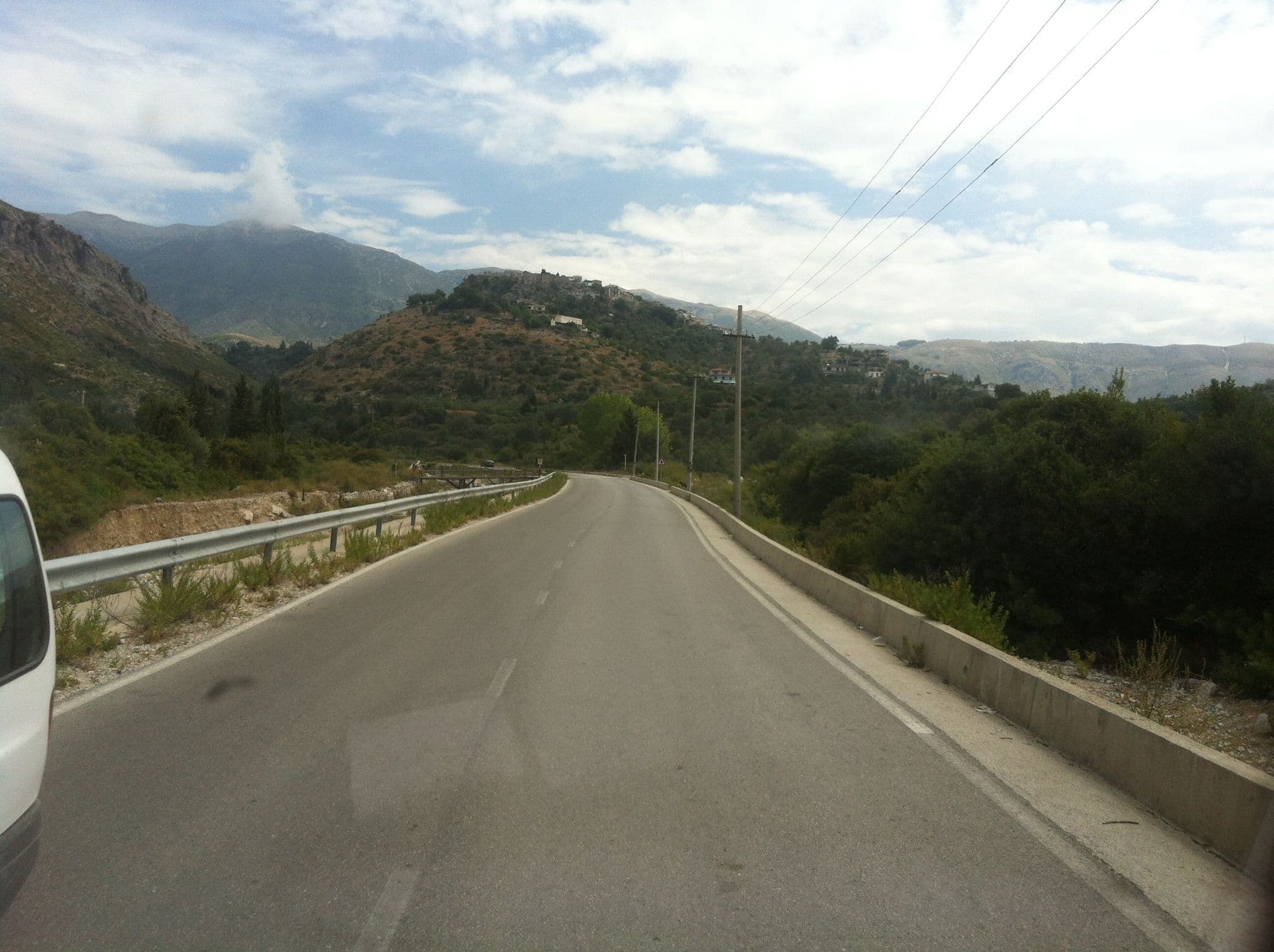 Street view near Hotel Vila Calliope, Himarë — © kouame006 (CC BY-SA · Mapillary)