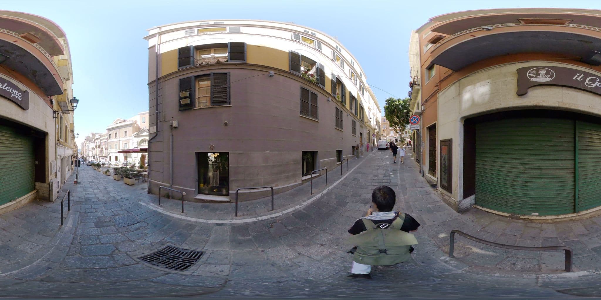 Street view near IzzHome Baylle, Cagliari — © mapconcierge (CC BY-SA · Mapillary)