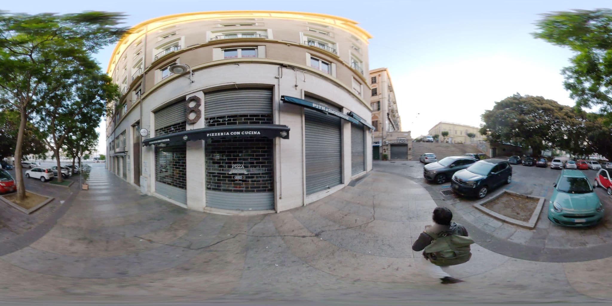 Street view near New Romantic, Cagliari — © mapconcierge (CC BY-SA · Mapillary)
