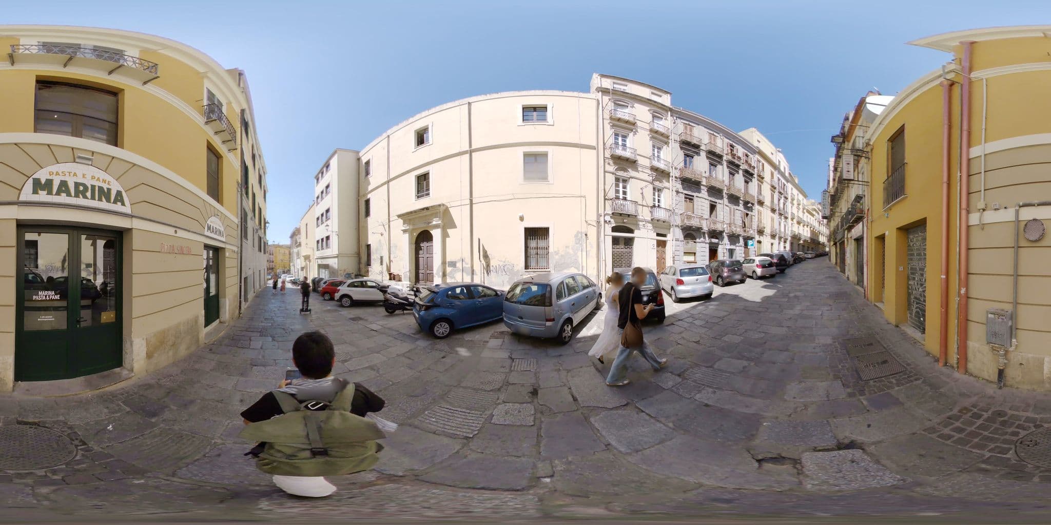 Street view near Suite Delle Rondini, Cagliari — © mapconcierge (CC BY-SA · Mapillary)