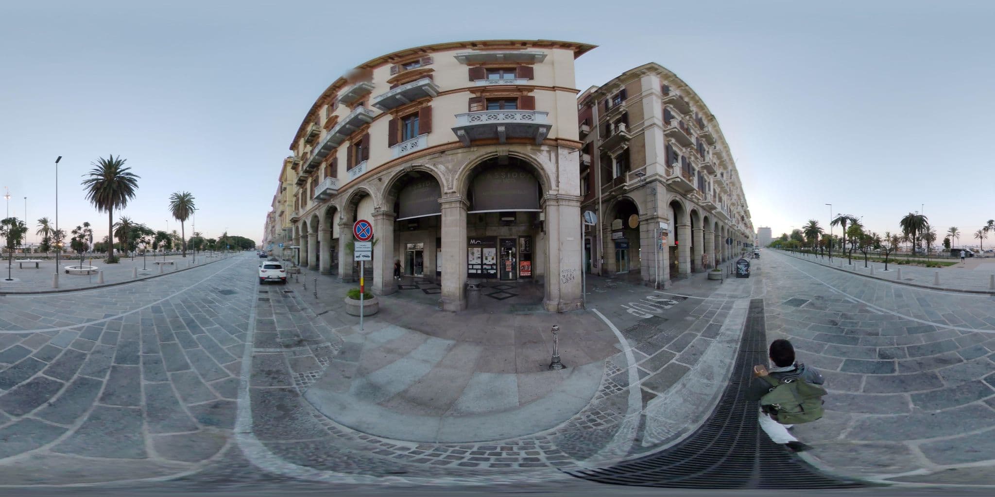 Street view near B&B Relais del Porto, Cagliari — © mapconcierge (CC BY-SA · Mapillary)