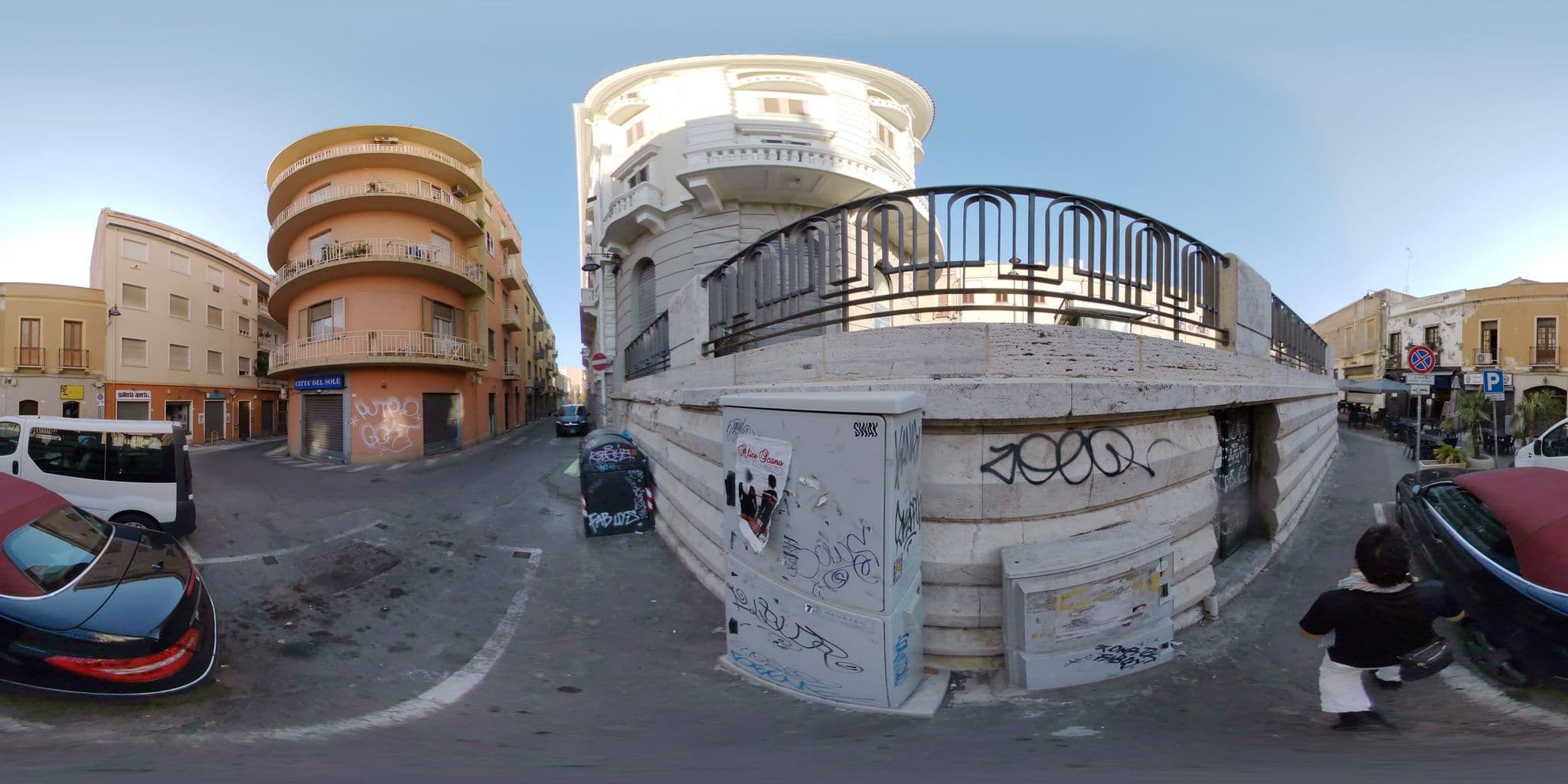 Street view near Cagliari Boutique Rooms, Cagliari — © mapconcierge (CC BY-SA · Mapillary)