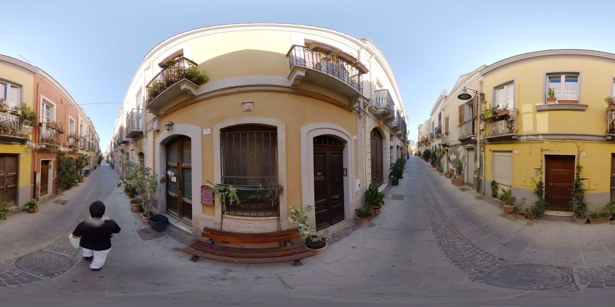 Street view near Biddanoa b&b, Cagliari — © mapconcierge (CC BY-SA · Mapillary)