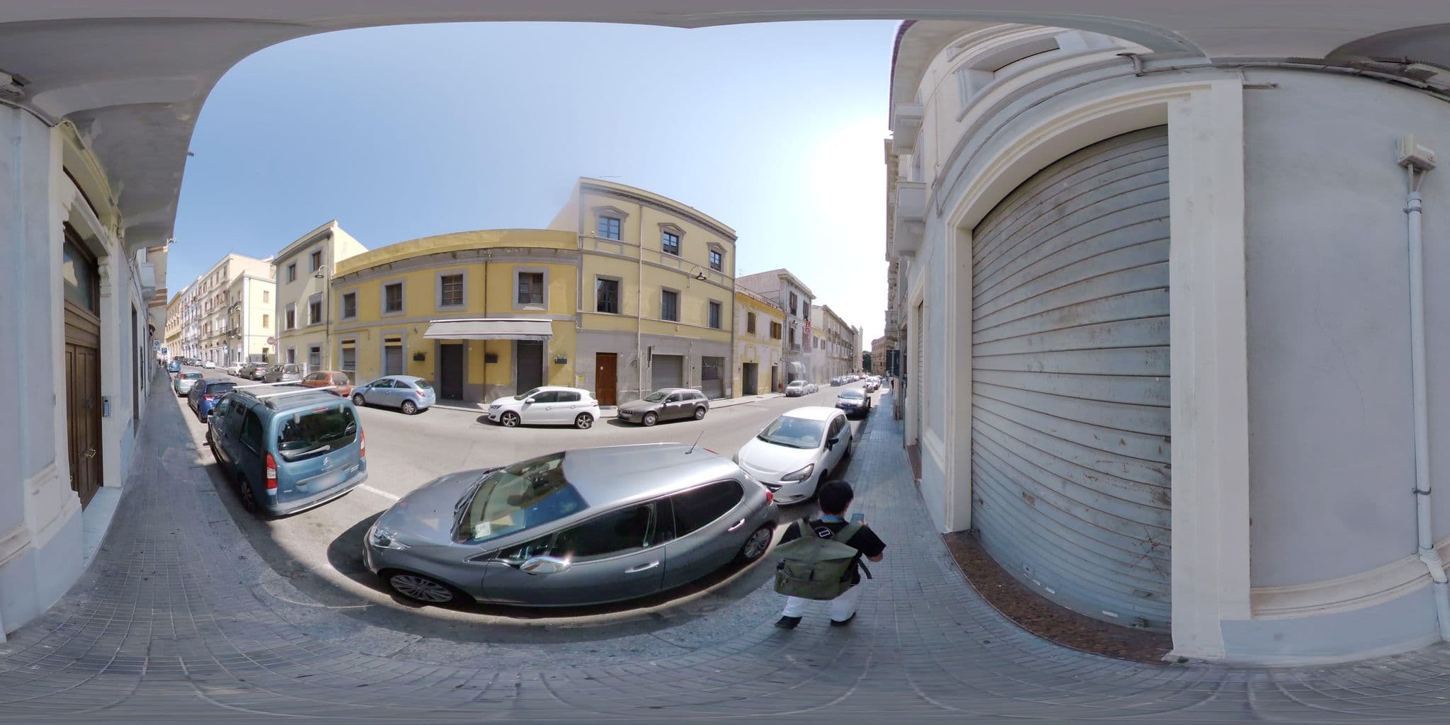 Street view near Hotel 4 Morì, Cagliari — © mapconcierge (CC BY-SA · Mapillary)