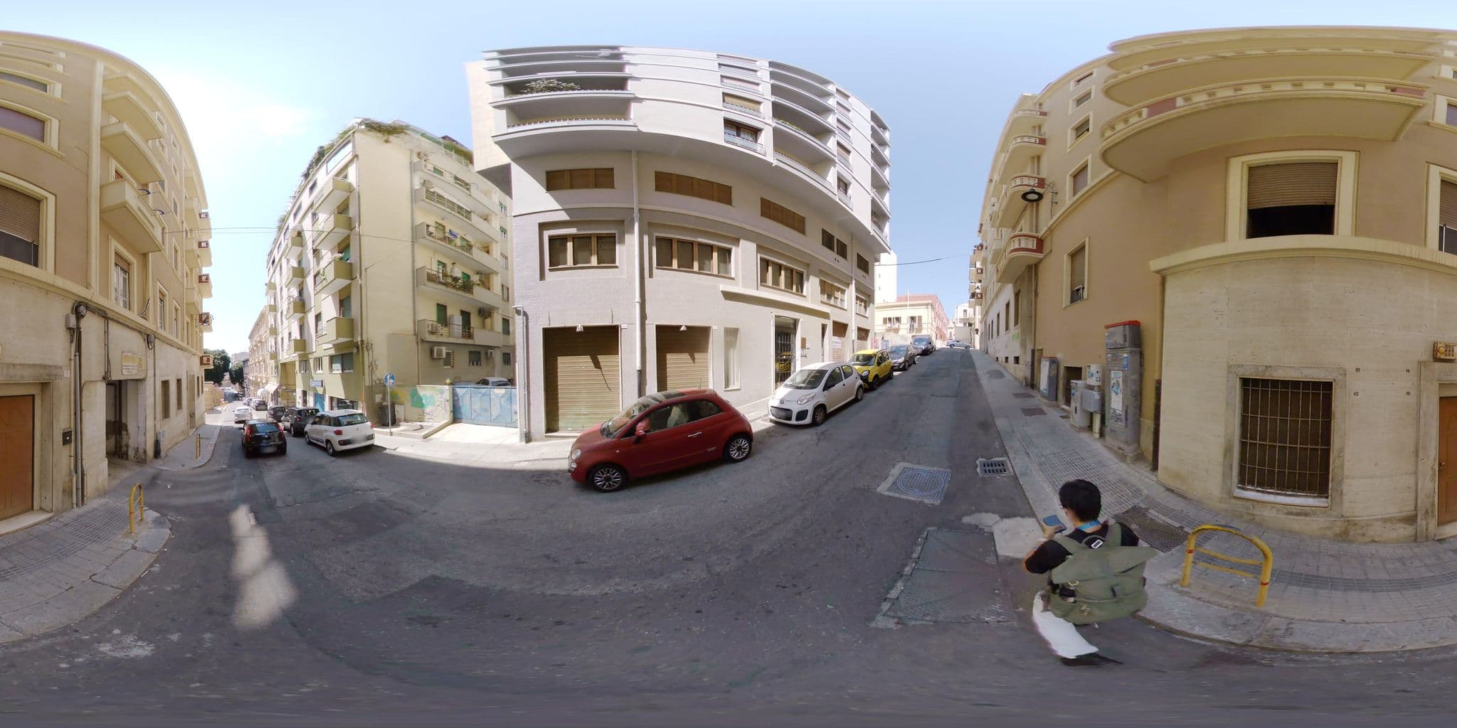 Street view near Ajana Rooms by Accomodo, Cagliari — © mapconcierge (CC BY-SA · Mapillary)