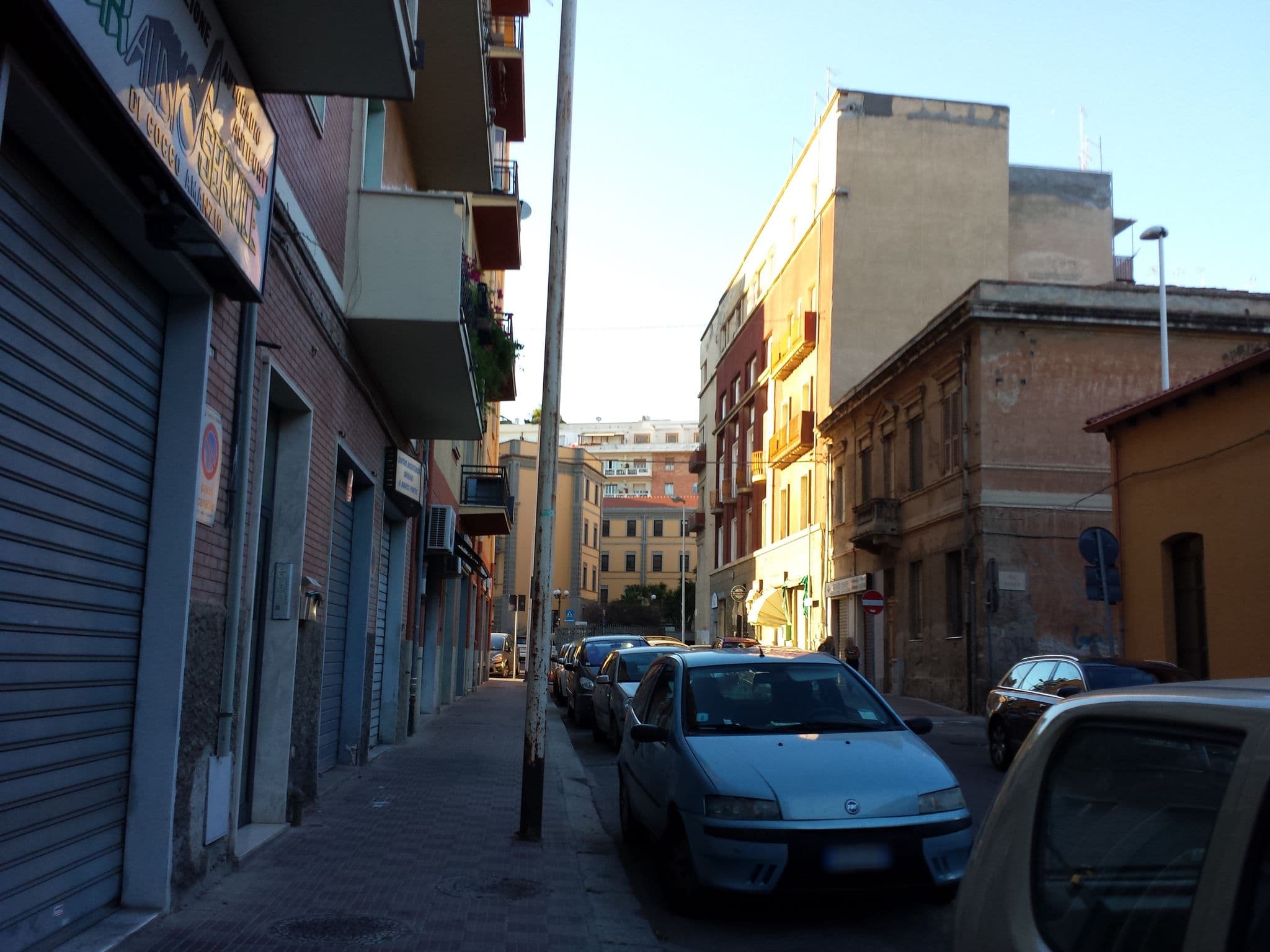 Street view near Nonnu Schirru, Cagliari — © franmu (CC BY-SA · Mapillary)