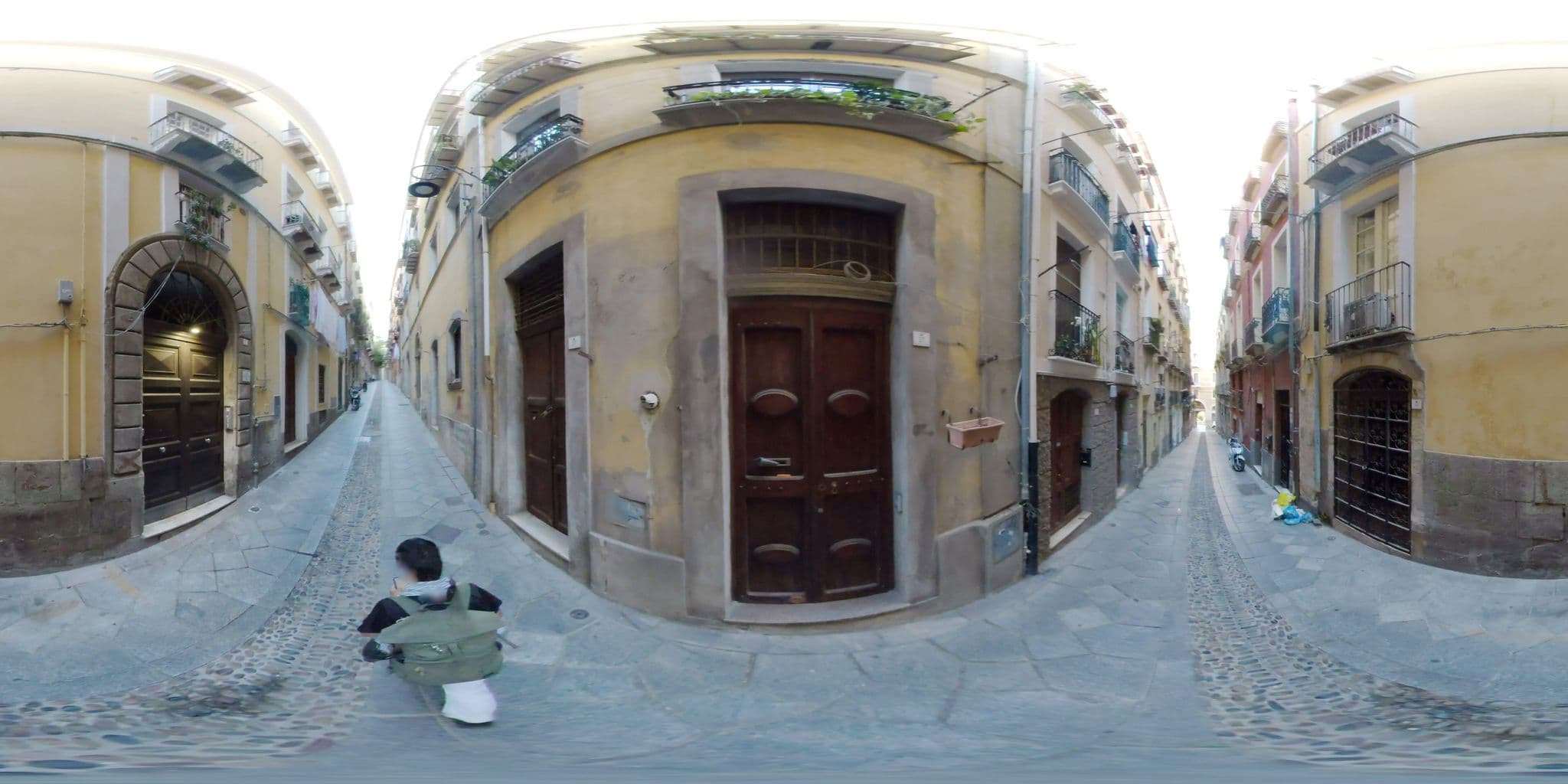 Street view near Affittacamere Castello, Cagliari — © mapconcierge (CC BY-SA · Mapillary)
